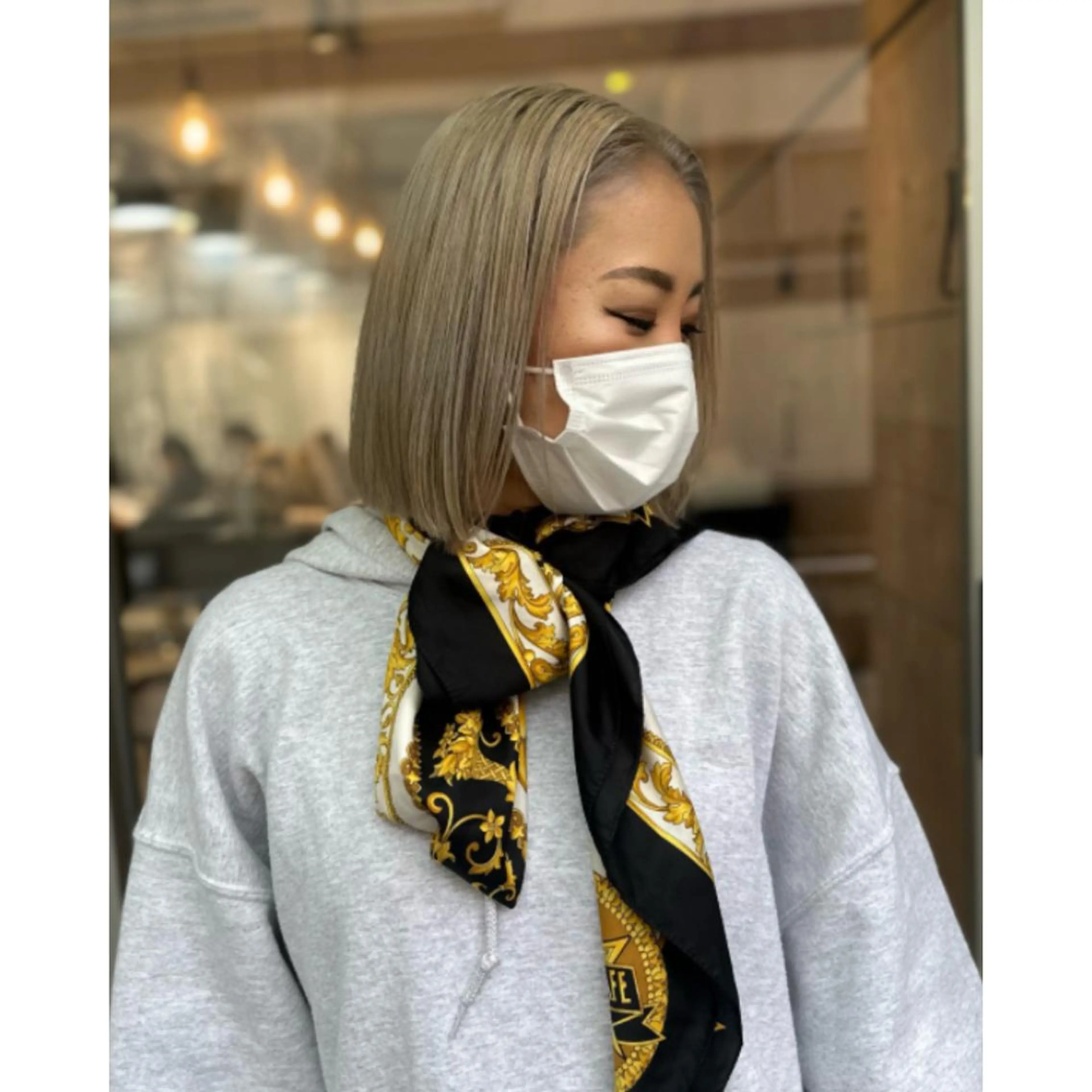 ロング カラー ヘアアレンジ キッズ ブリーチ 抜きっぱなしブロンド ブロンド ハイトーンカラー BRAIDS💎愛子 大人ハイライト💎のヘアスタイル