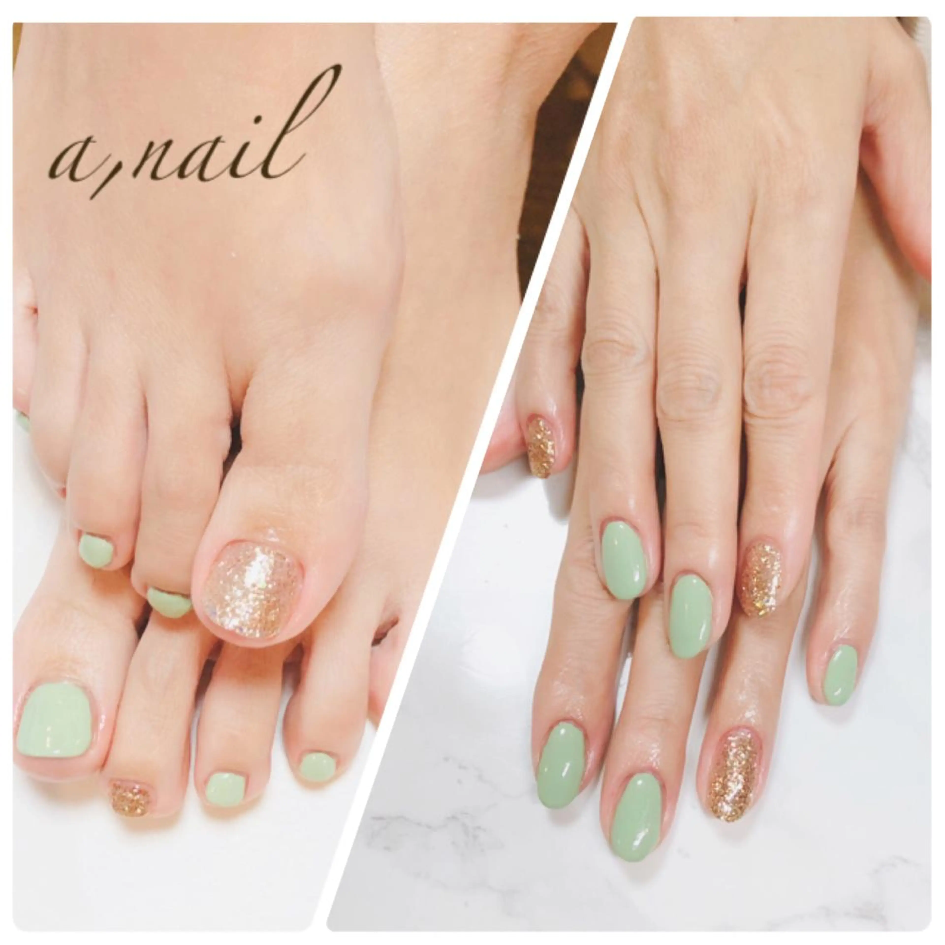 ネイル フットネイル ジェルネイル グラデーション オフィスネイル ワンカラーネイル ハンドネイル ネイルサロン エーネイルのネイルデザイン