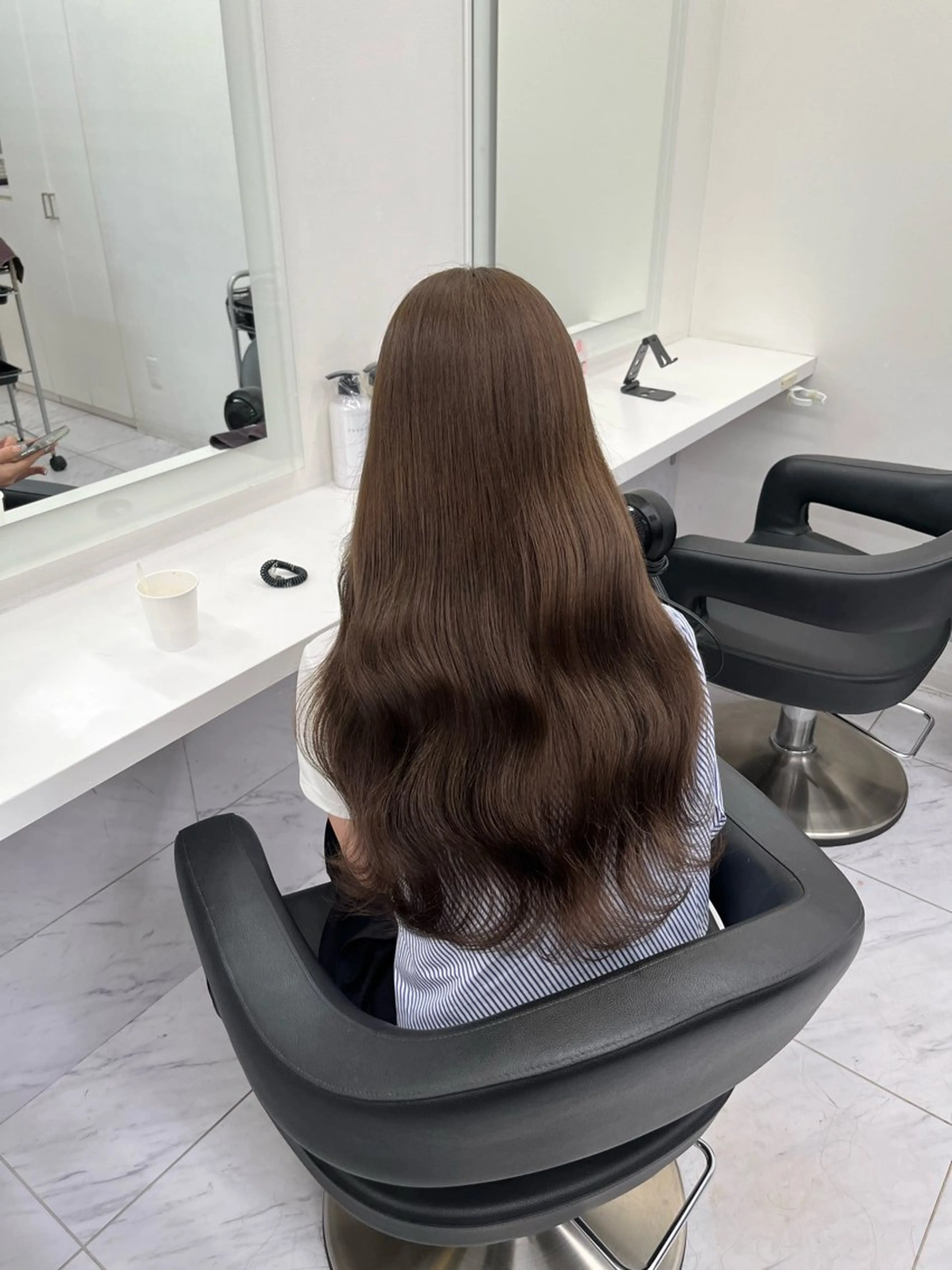 ロング カラー 🎀暖色/ラベンダー /paru🤍のヘアスタイル