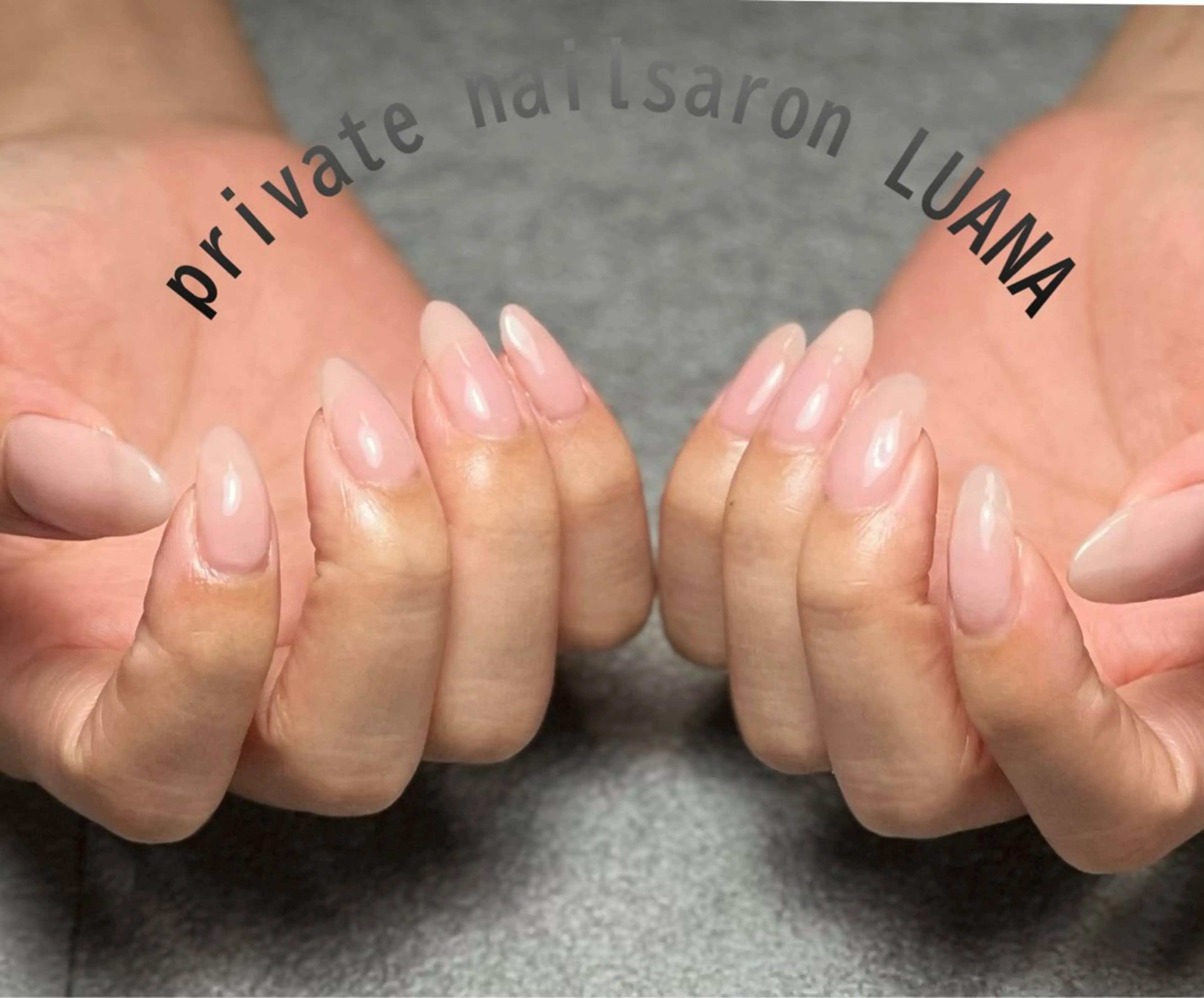 ネイル シンプルネイル ハンドネイル nail salon LUANAのネイルデザイン