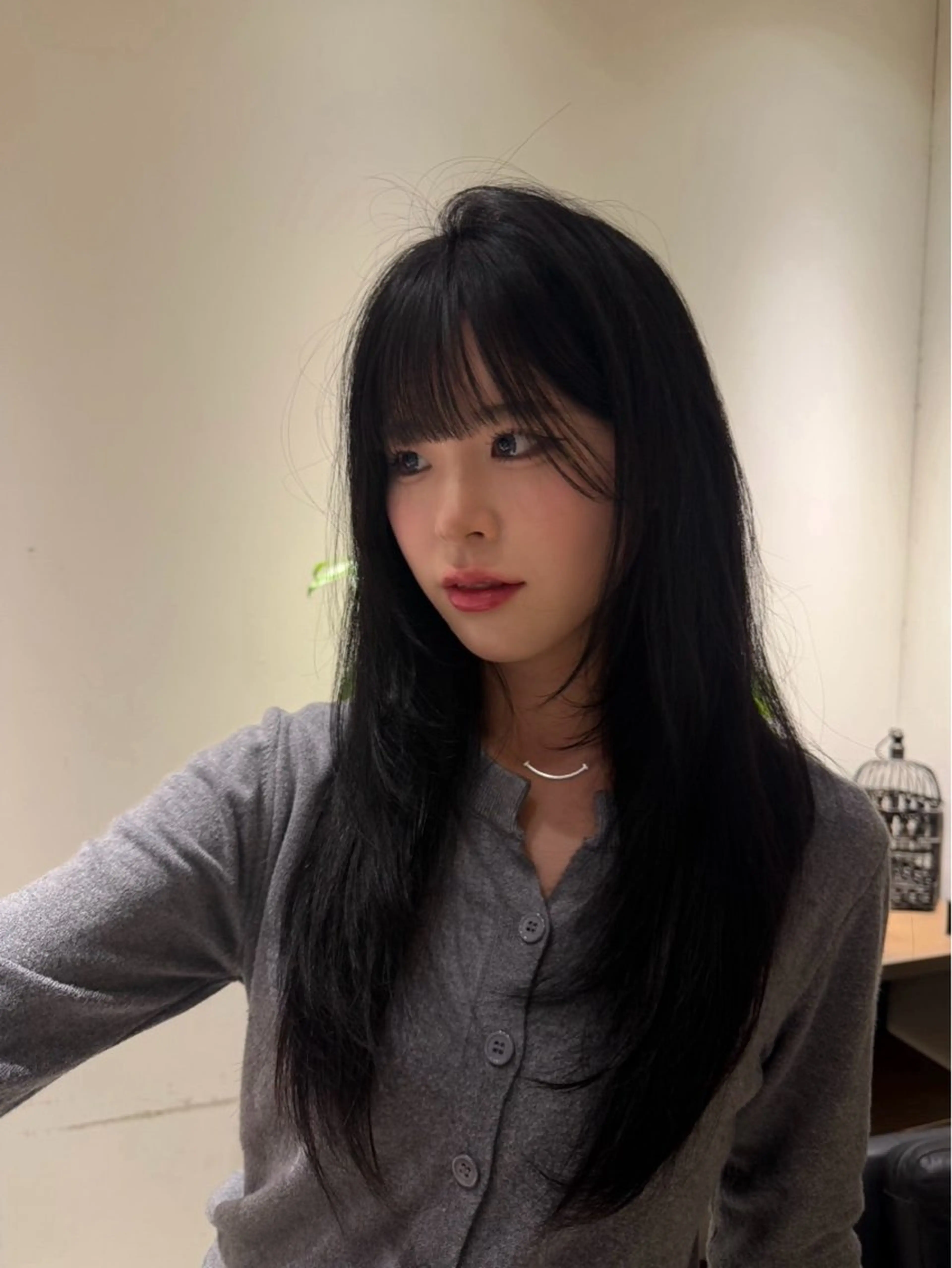 ロング カラー ヘアカラー トリートメント CEJA / mayuのヘアスタイル