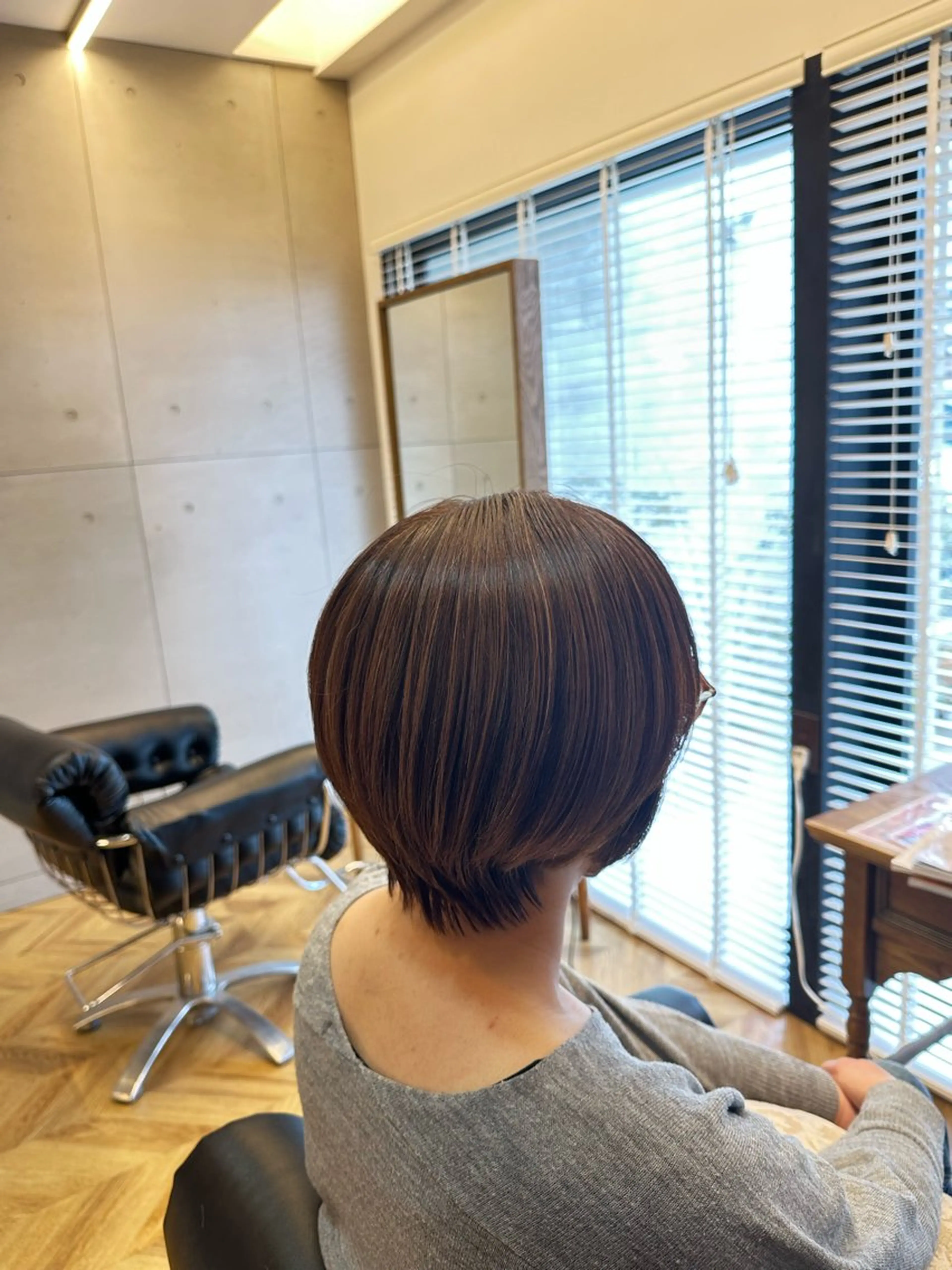 ショート カラー ショートボブ ボブ ショートヘア salowin 谷本のヘアスタイル