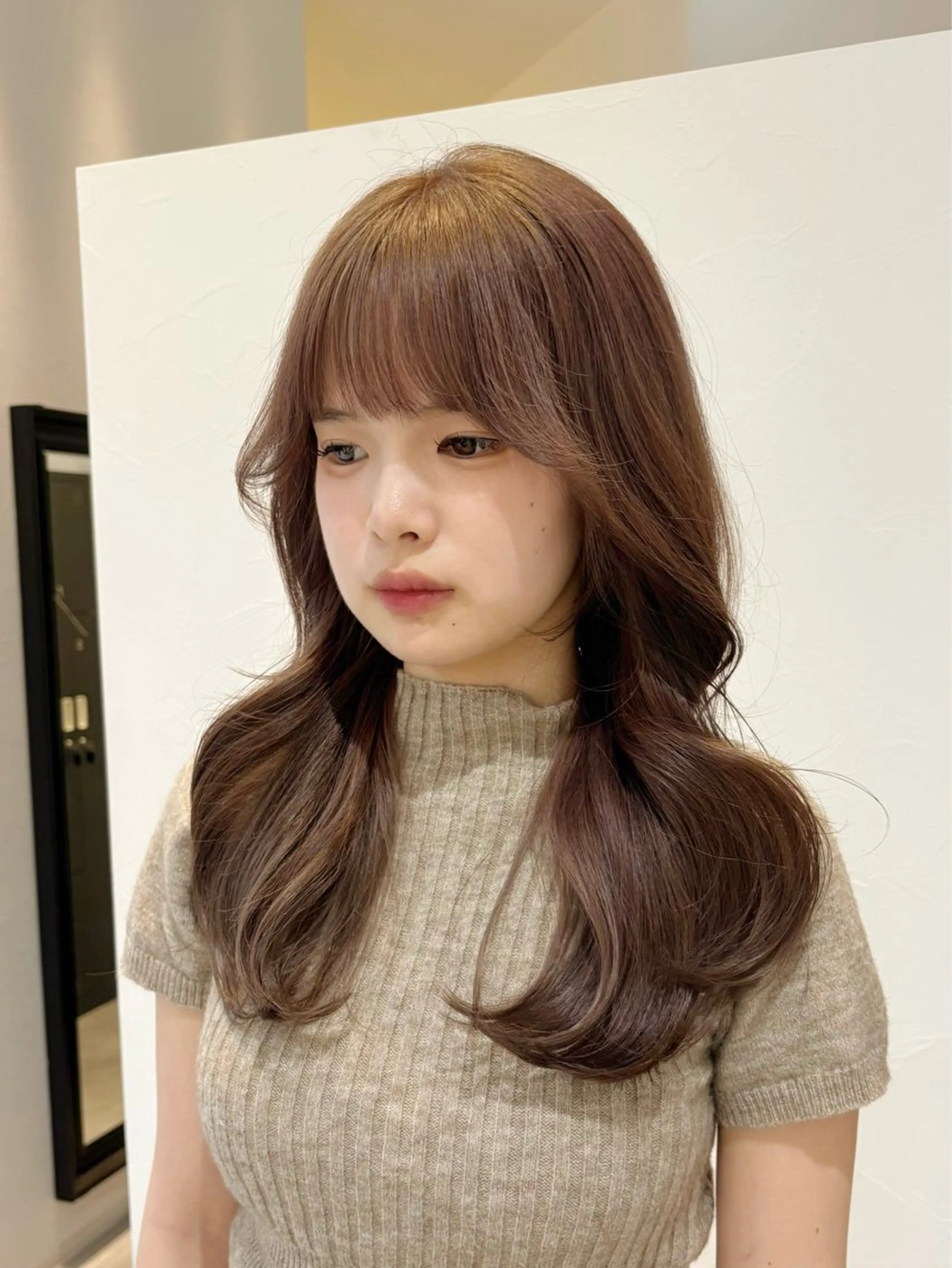 🎍【1月限定】似合わせ顔周りカット+極上トリートメント付き💖コテ巻きヘアセット付き✨の写真