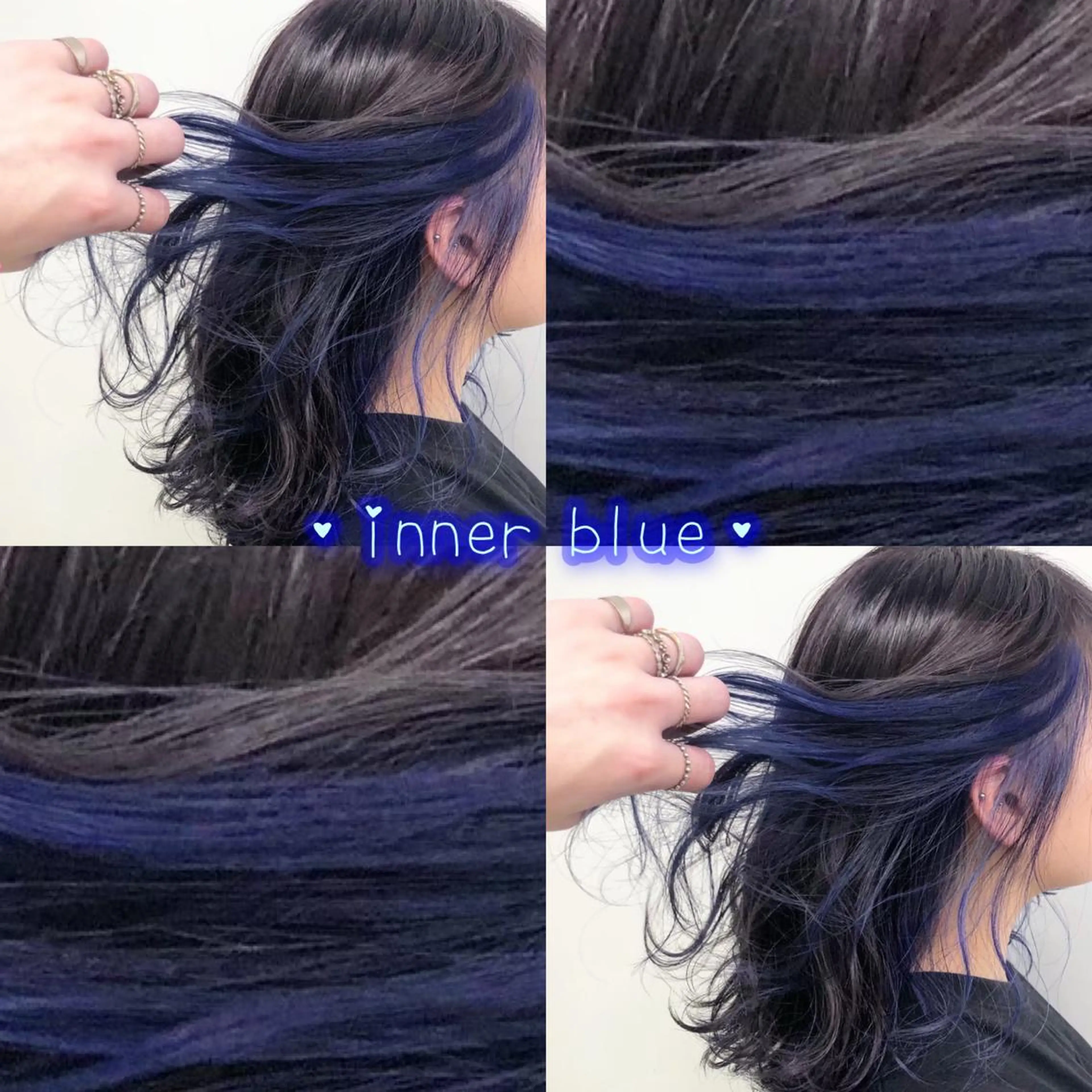 ミディアム カラー ヘアアレンジ ミストバング イヤリングカラー  フェイスフレーミング インナーカラー トリートメント 全色特化美容師 /コウスケ🎨のヘアスタイル