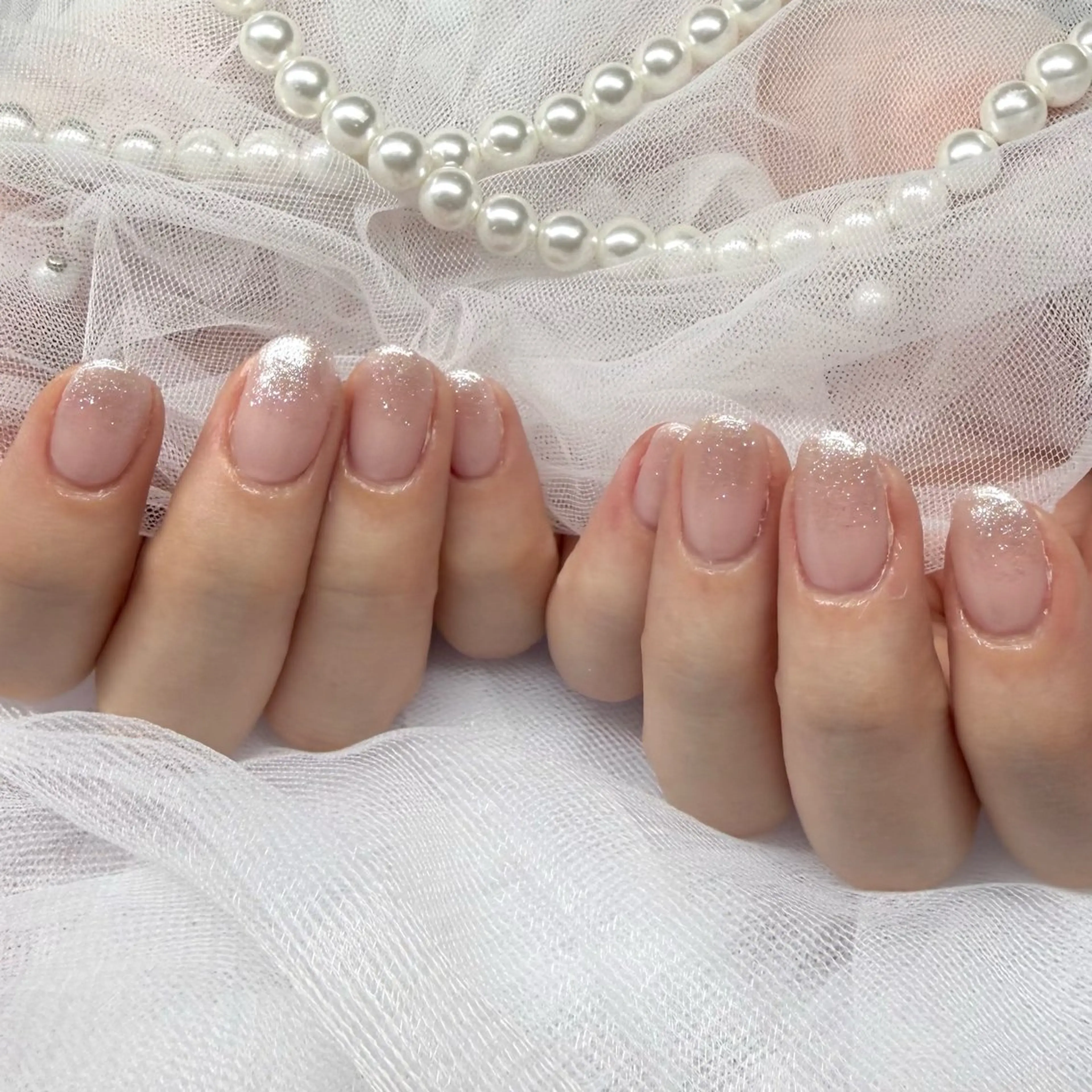 ネイル ラメ(グリッター) ラメグラデーション Nailsalon MeMe YUMIのネイルデザイン