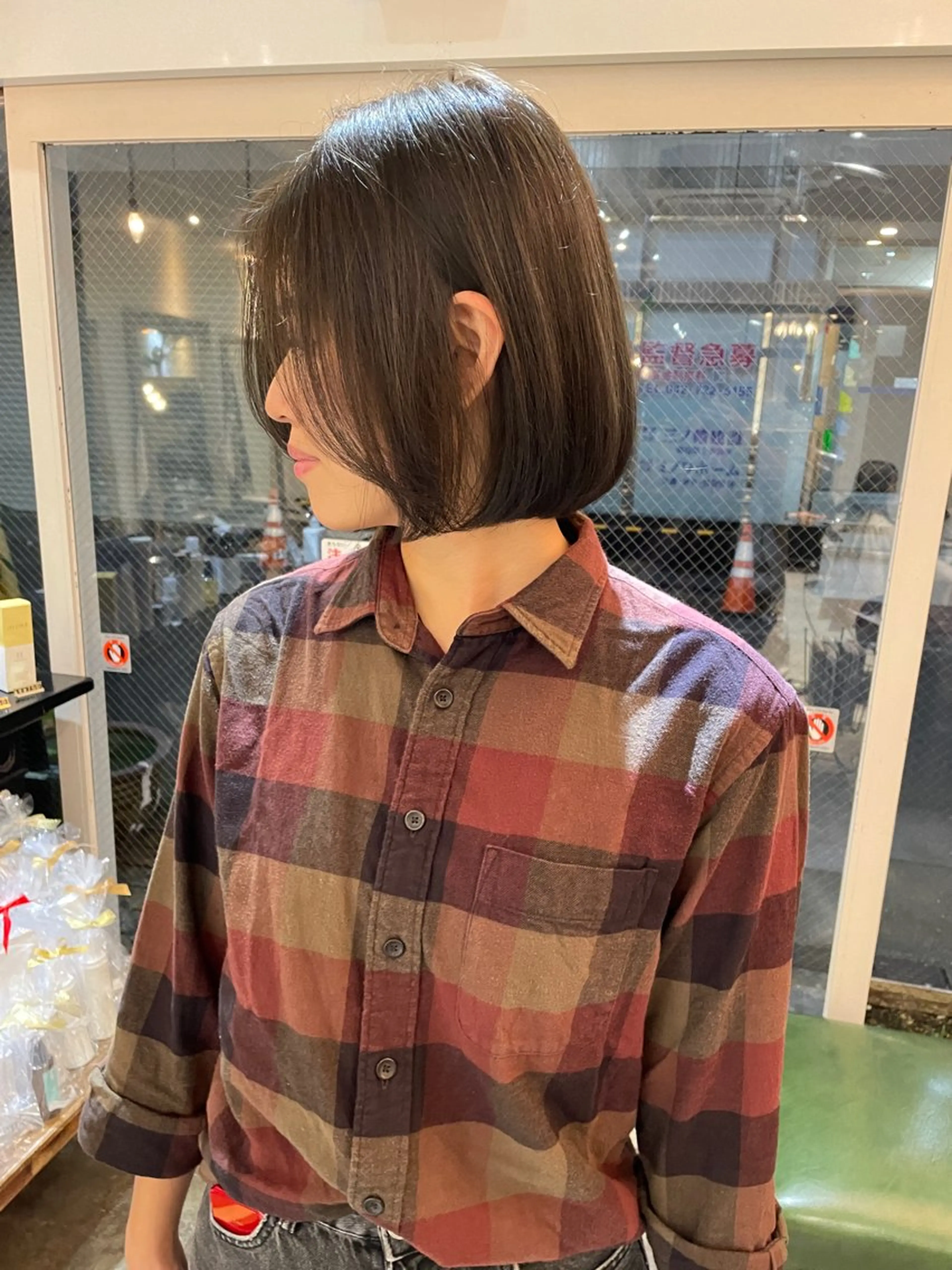 ショート レイヤー/ボブパーマ ⭐️NAOKIのヘアスタイル