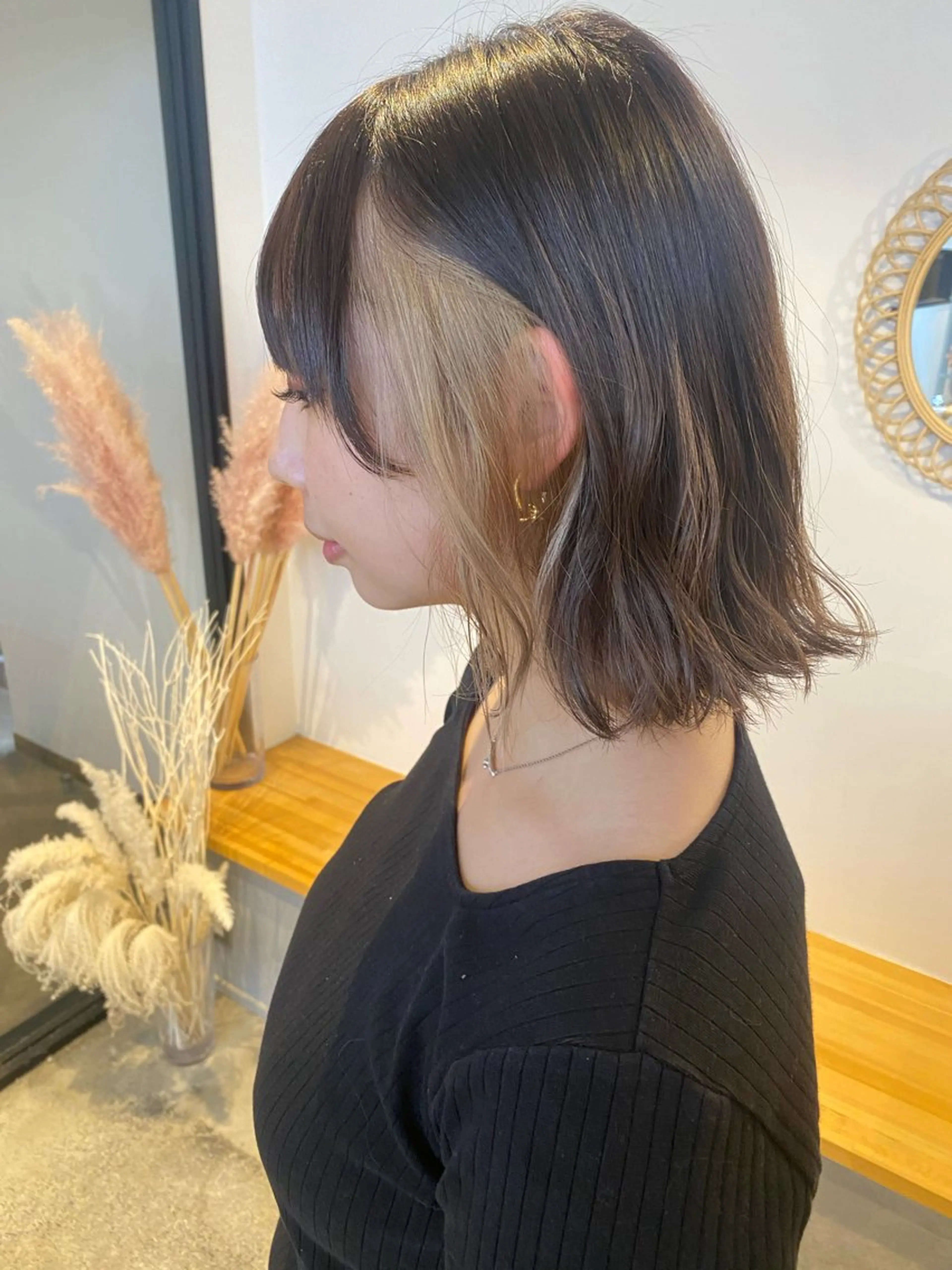 ショート カラー 🌼ハイライト透明感 🌼maiのヘアスタイル