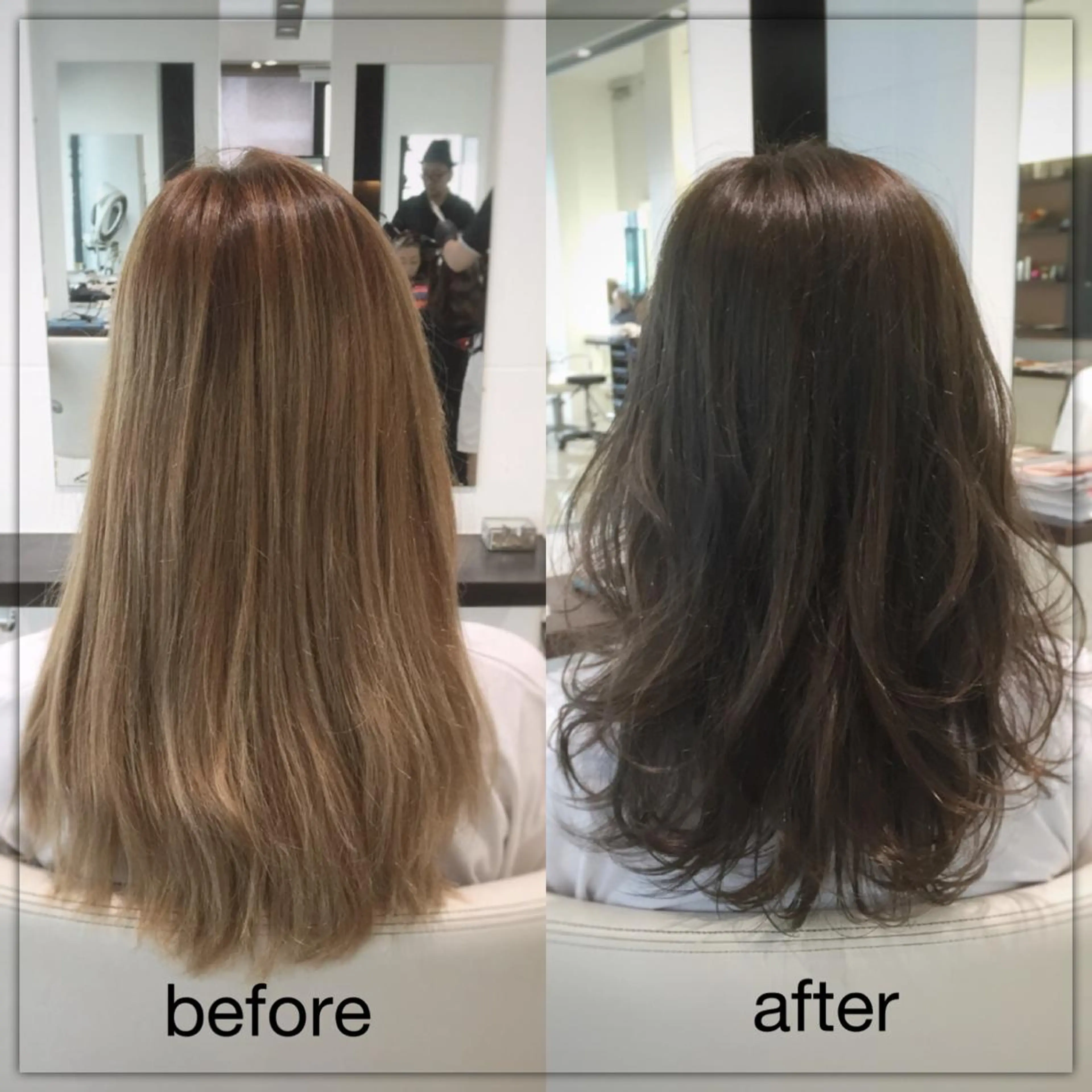 ミディアム カラー アッシュ 【 DIPTH 】 代表コウキ🥇のヘアスタイル