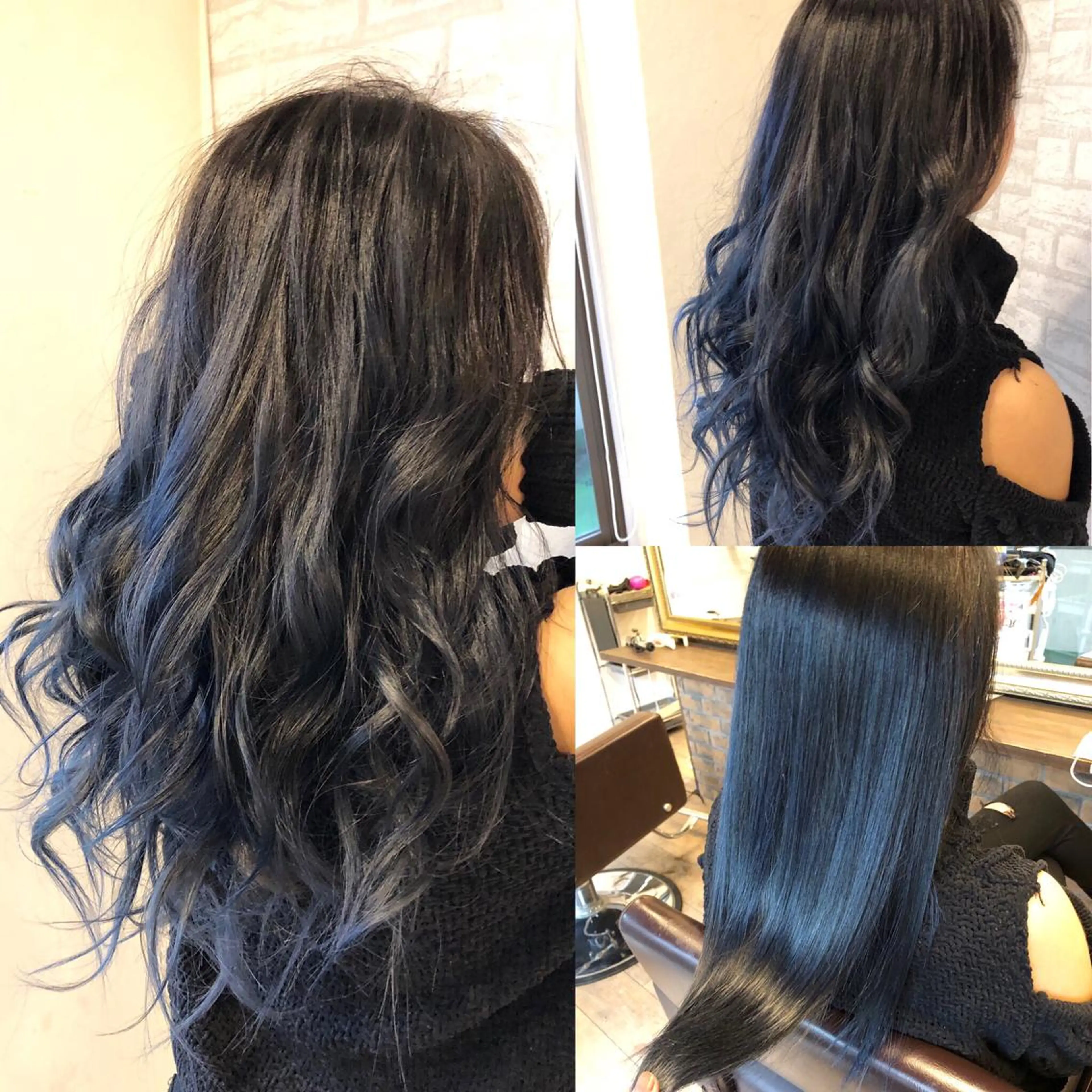 ミディアム カラー ブルーカラー ブルージュ カット ヘアカラー トリートメント JILBLAN京都 ショート/ハイライトのヘアスタイル