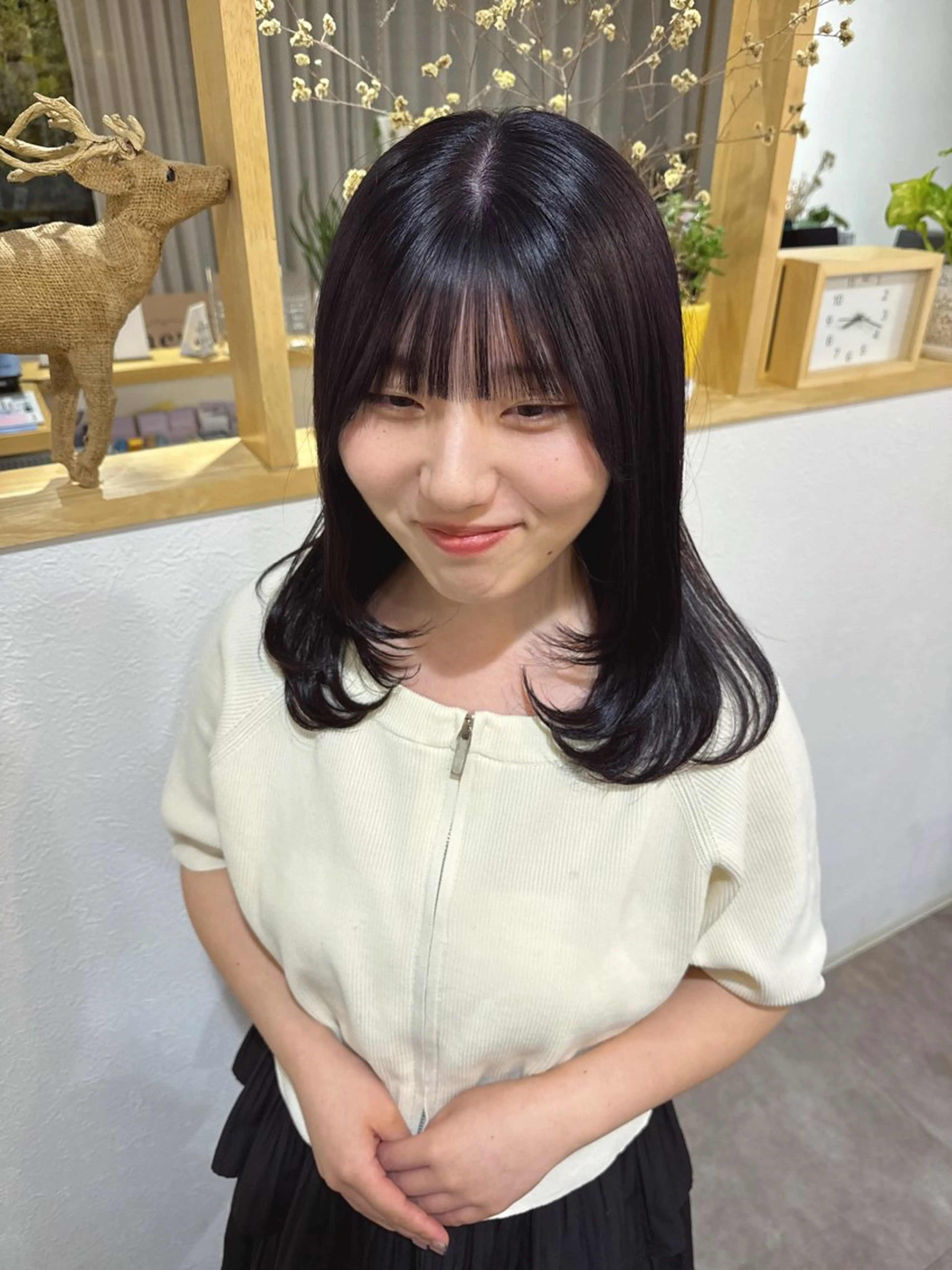 全体カラー＋oggiotto超音波アイロン付き8stepトリートメント🫧の写真