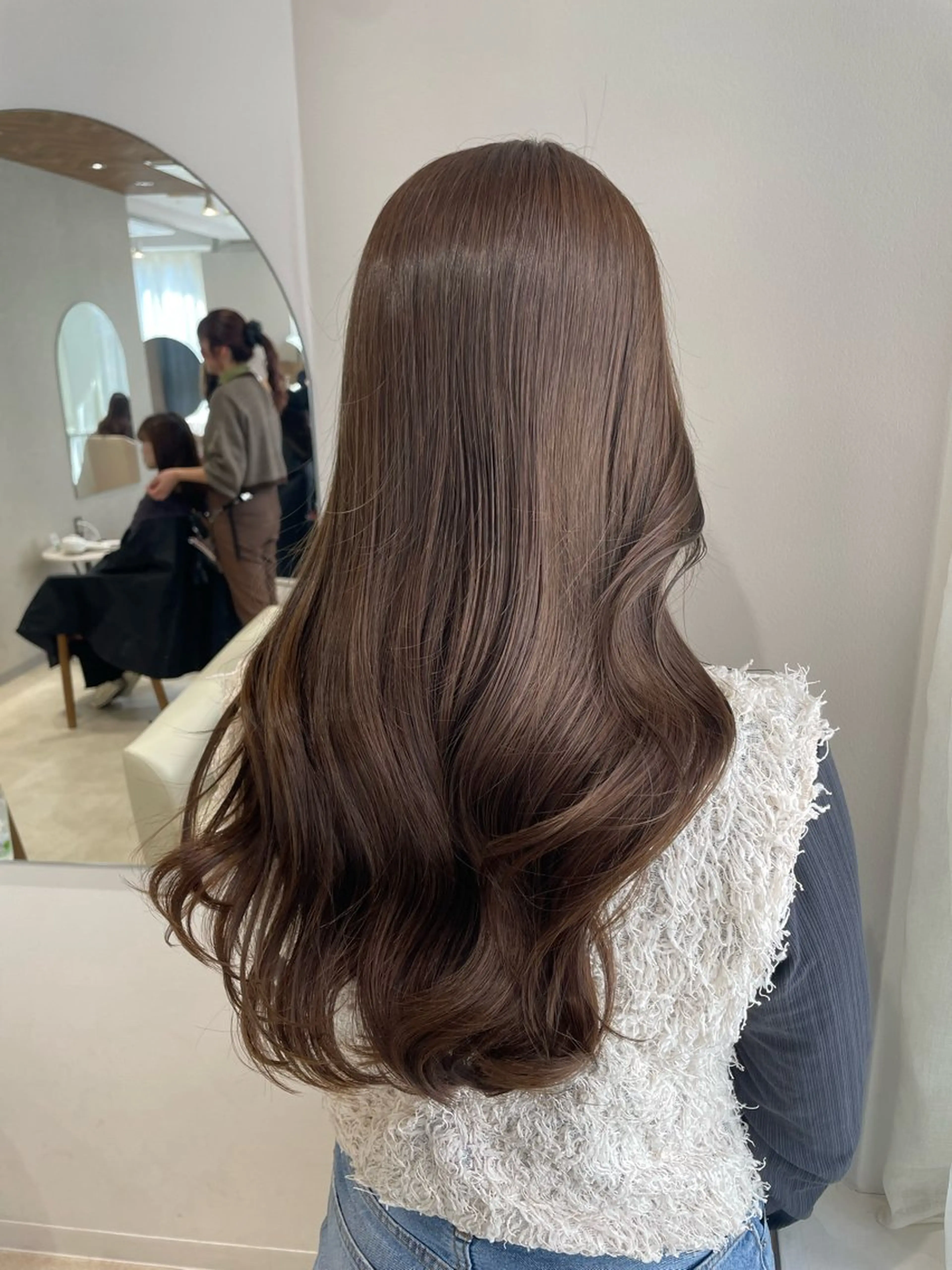 ロング カラー ヘアカラー Osoko Hiyoriのヘアスタイル