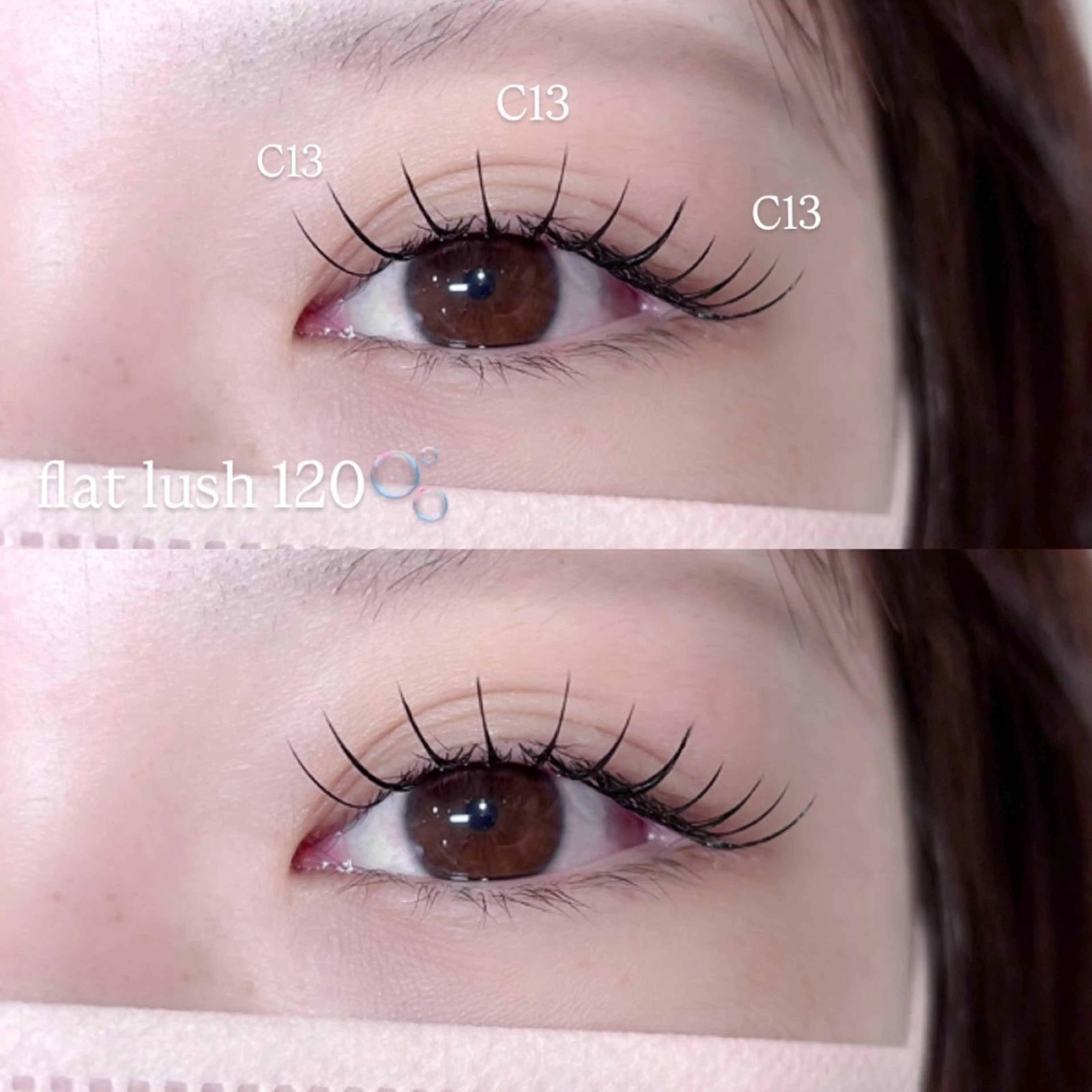 マツエク・マツパ マツエク 𝒾𝓀𝑜𝒾 *:.｡.☆のマツエク・マツパデザイン