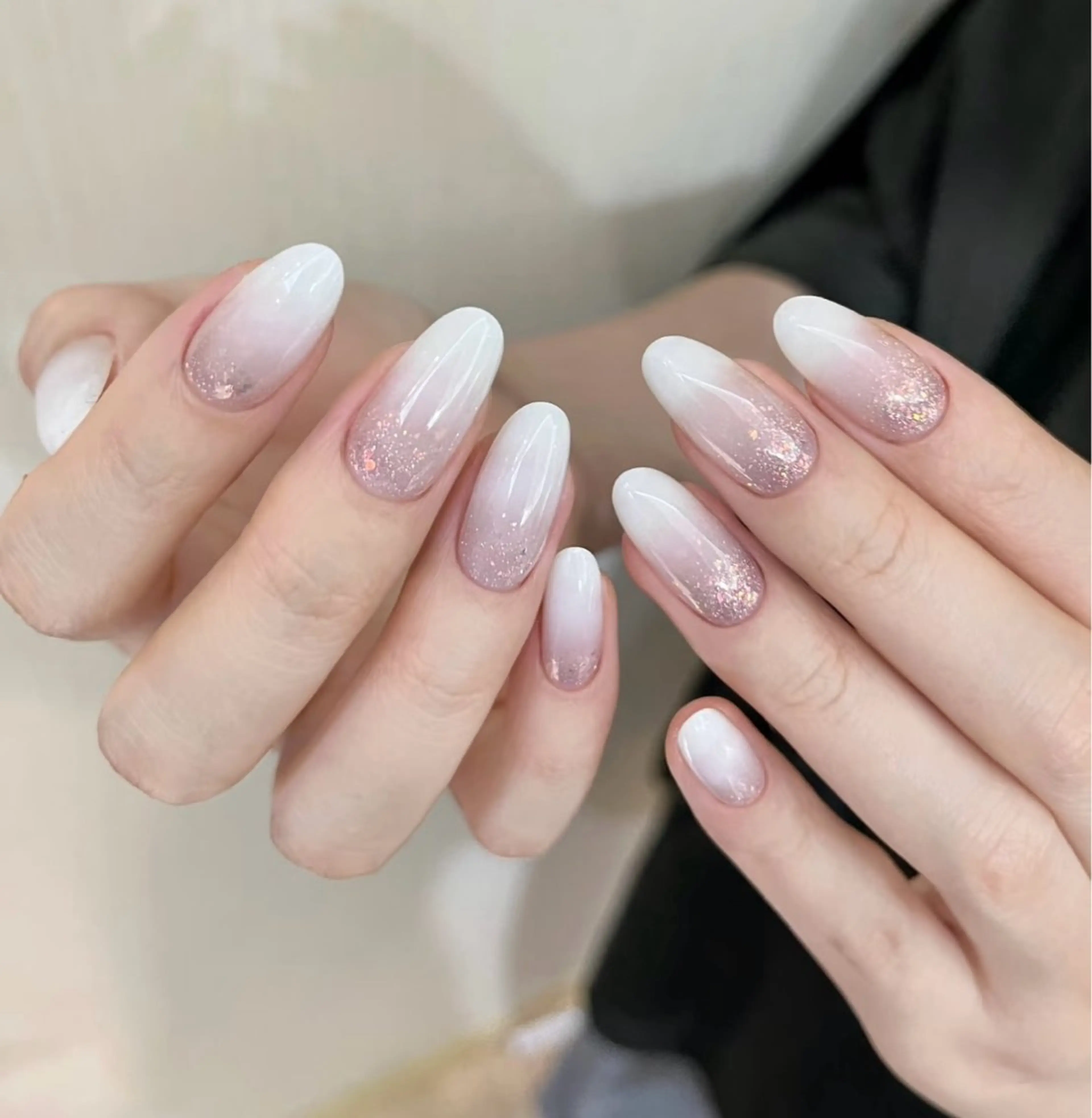 ネイル アートネイル べっ甲ネイル チークネイル 成人式 長さ出し For you. Nail Salonのネイルデザイン