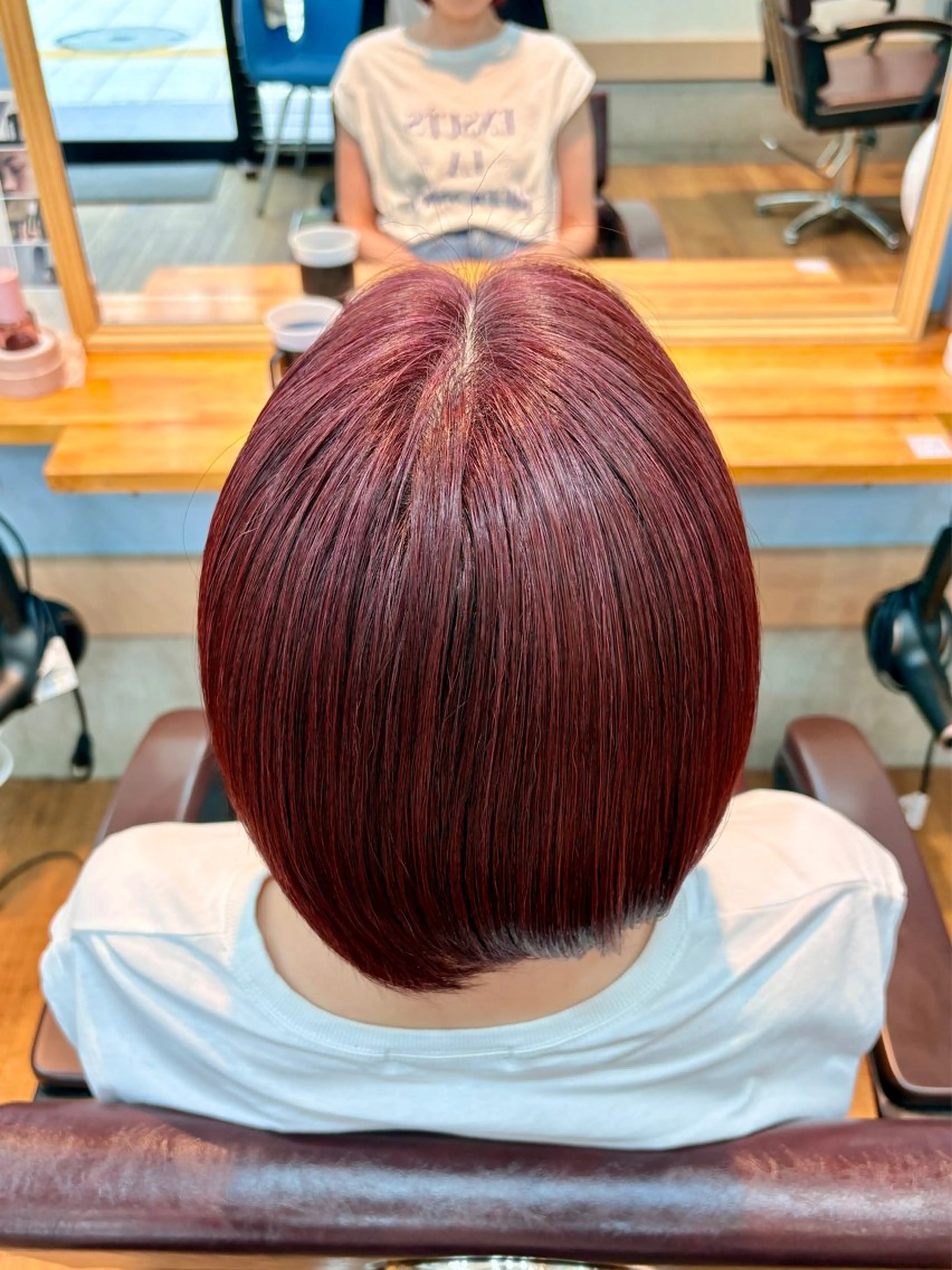 ロング カラー ヘアカラー トリートメント 髪質改善🌿‬/艶感 /髙木 優人のヘアスタイル