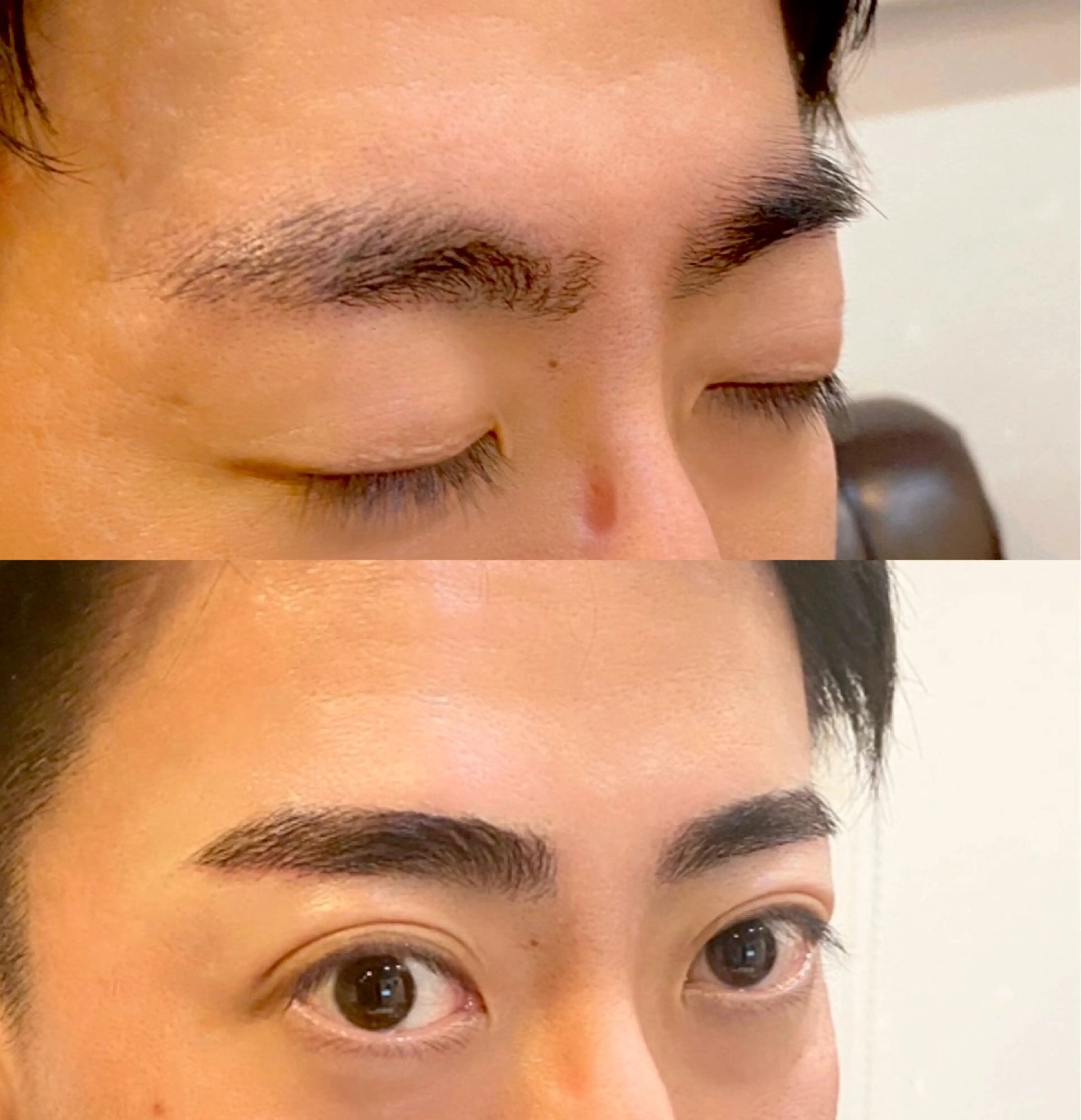 メンズ アイブロウ ハリウッドブロウリフト メンズガーデン yuriのネイルデザイン