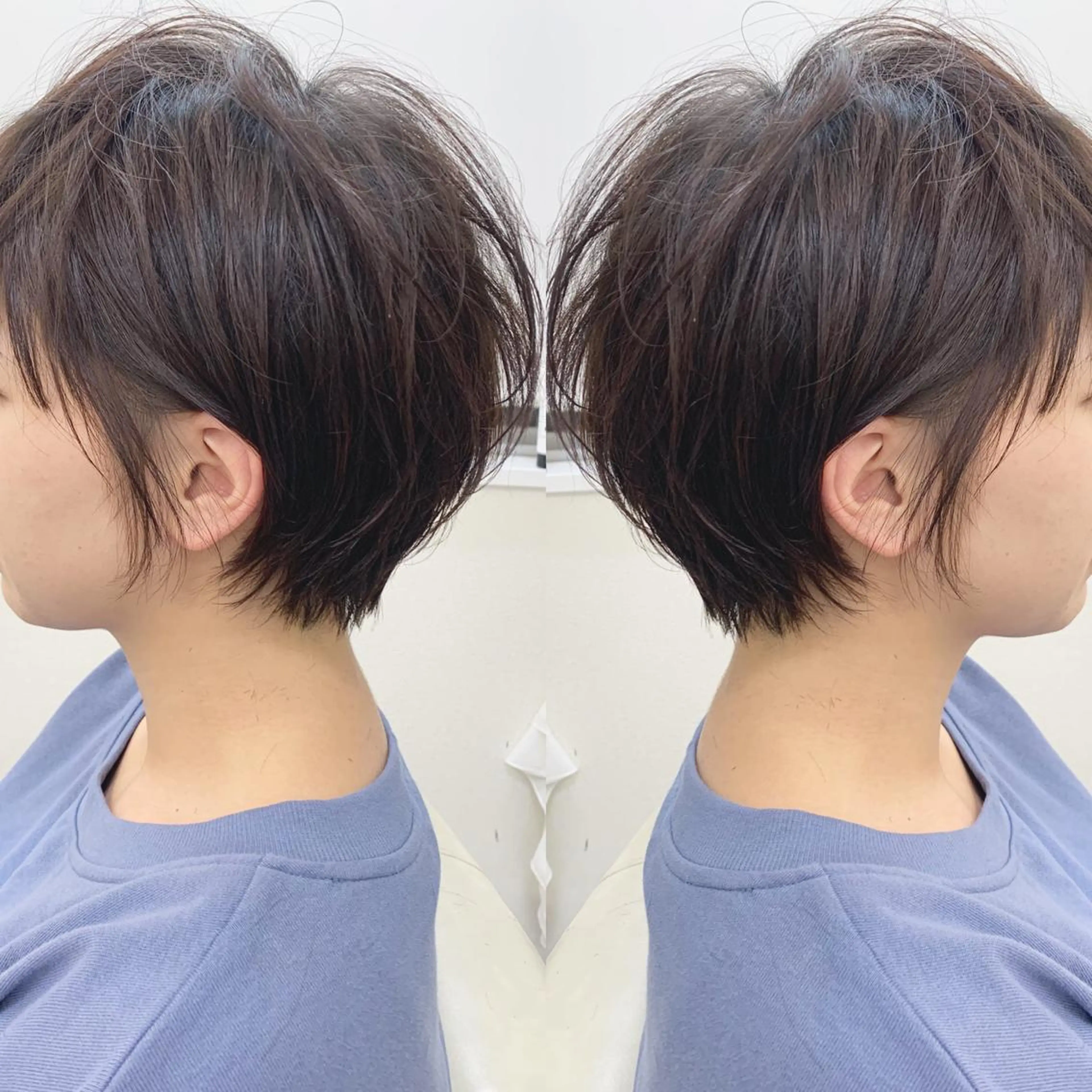 ショート ショートボブ ボブ ショートヘア H (エイチ) 烏丸御池店のヘアスタイル