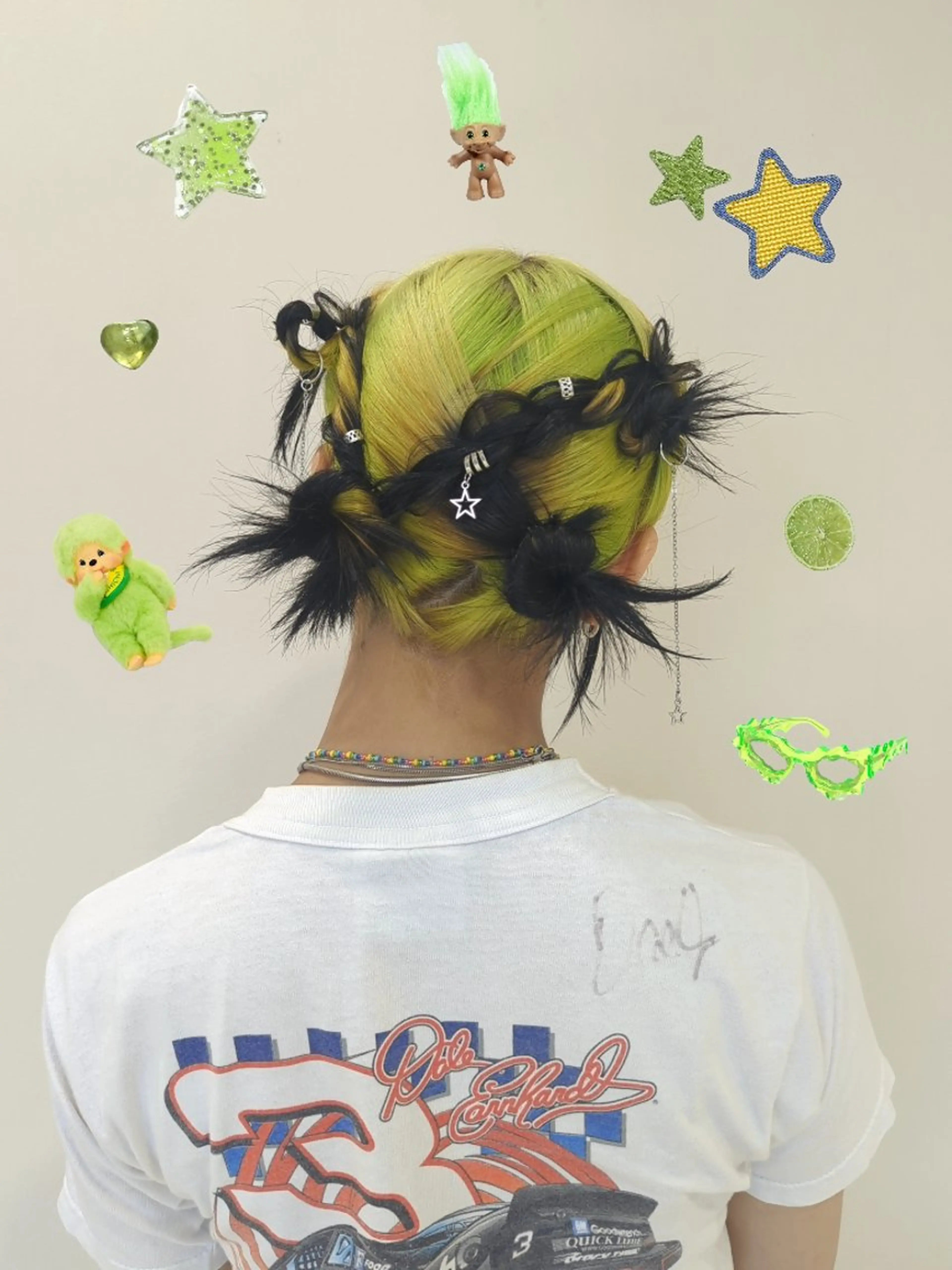 ショート ヘアセット 顔周りカット/お呼ば れヘア/レイヤーのヘアスタイル