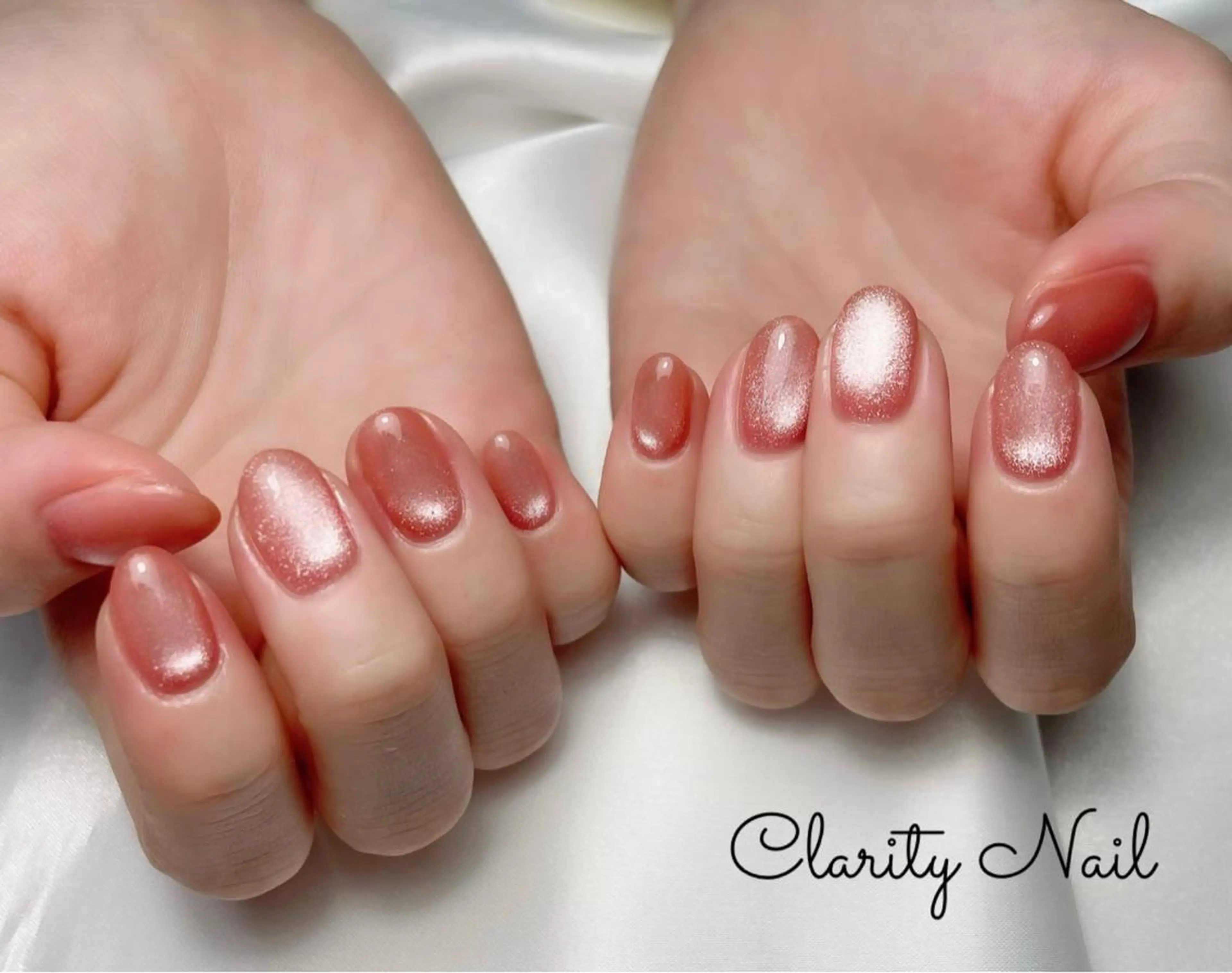 ネイル マグネットネイル ワンカラーネイル ハンドネイル Clarity Nailのネイルデザイン