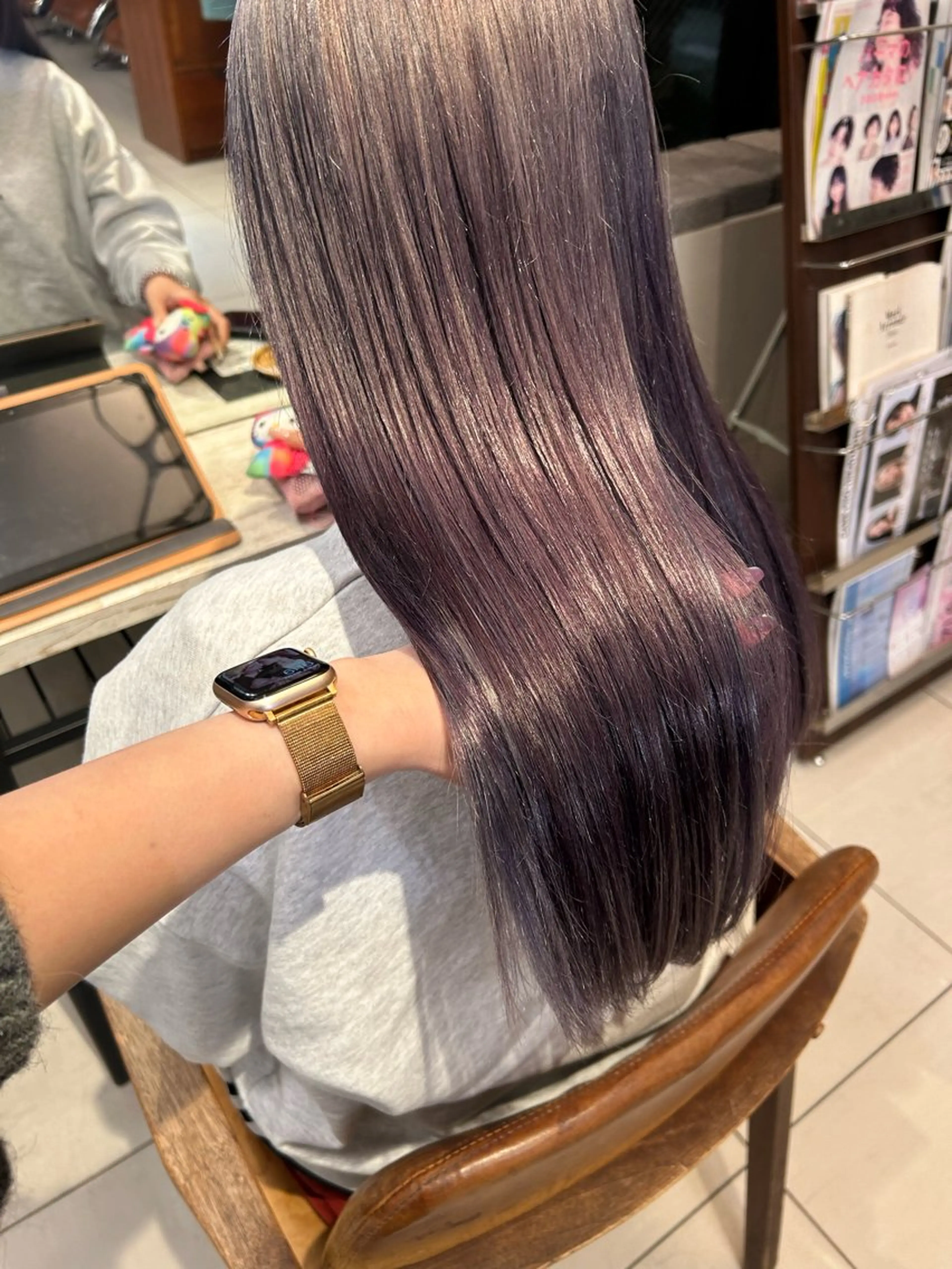 セミロング カラー ラベンダーカラー カット ヘアカラー トリートメント 袴着付け予約受付中/ 渡辺奈緒のその他イメージ