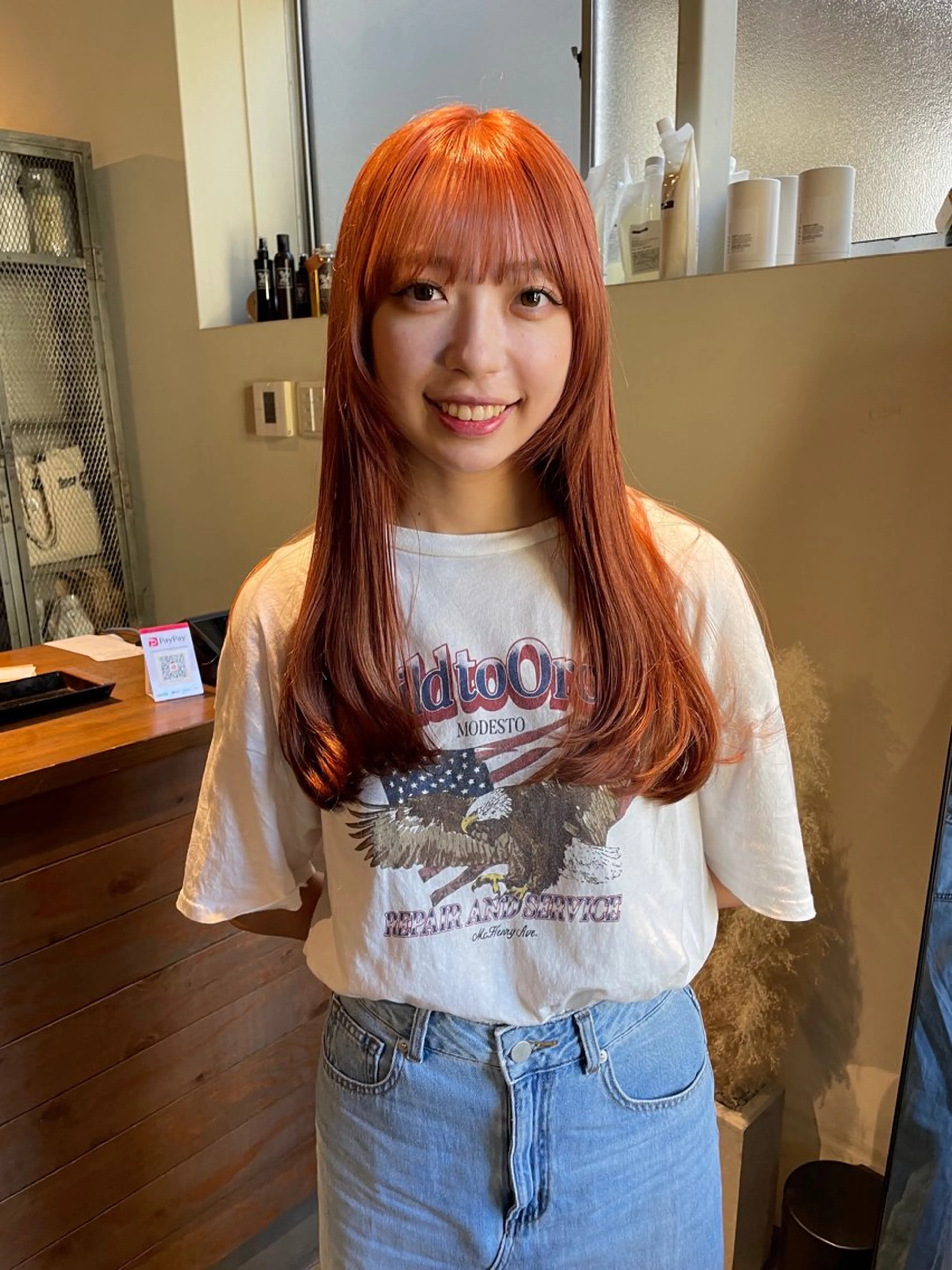 カラー ハナ🌼 梅田/ボブ/パーマのヘアスタイル