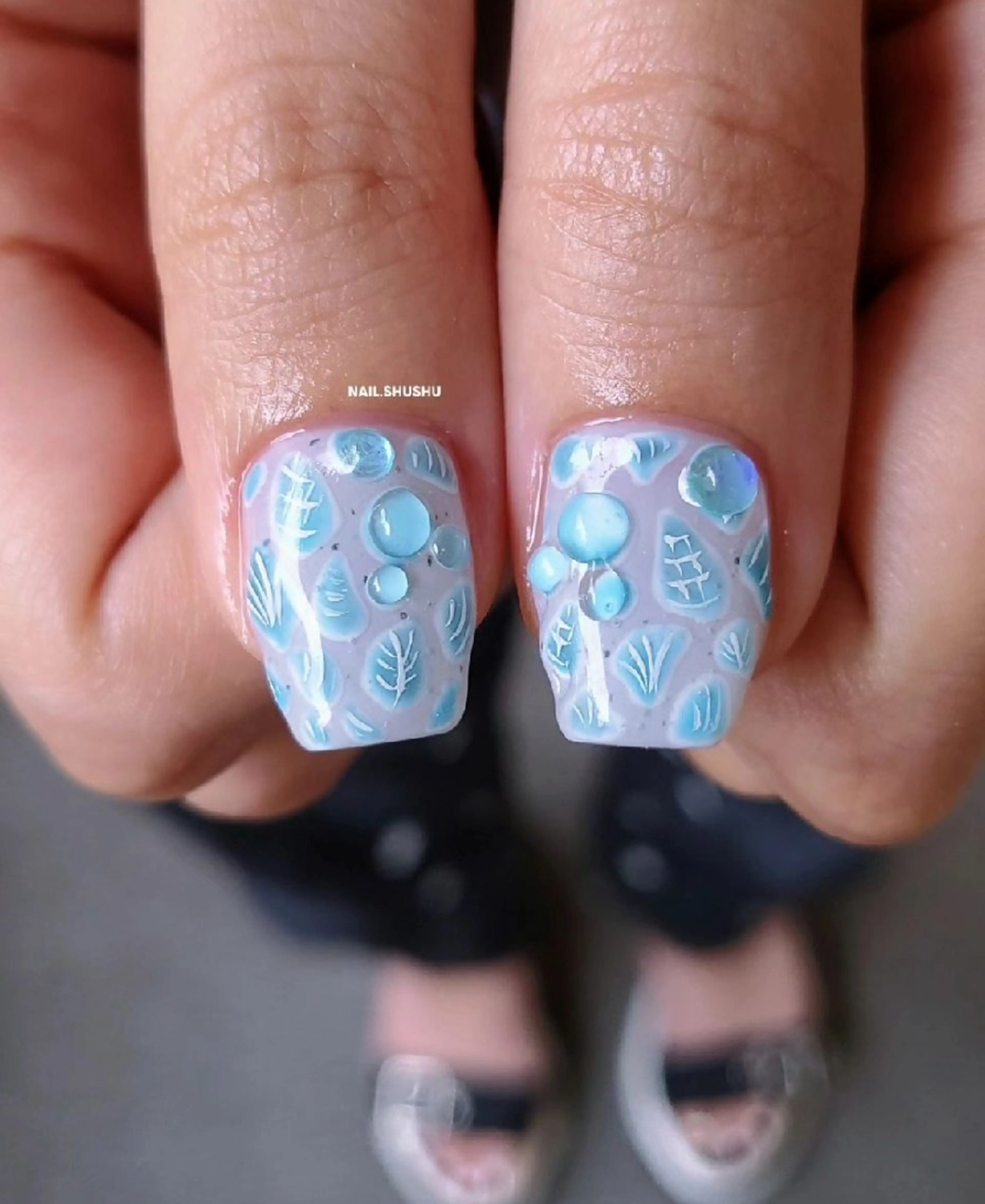 ネイル 3dパーツ/流行り 👧shushu❤️のネイルデザイン