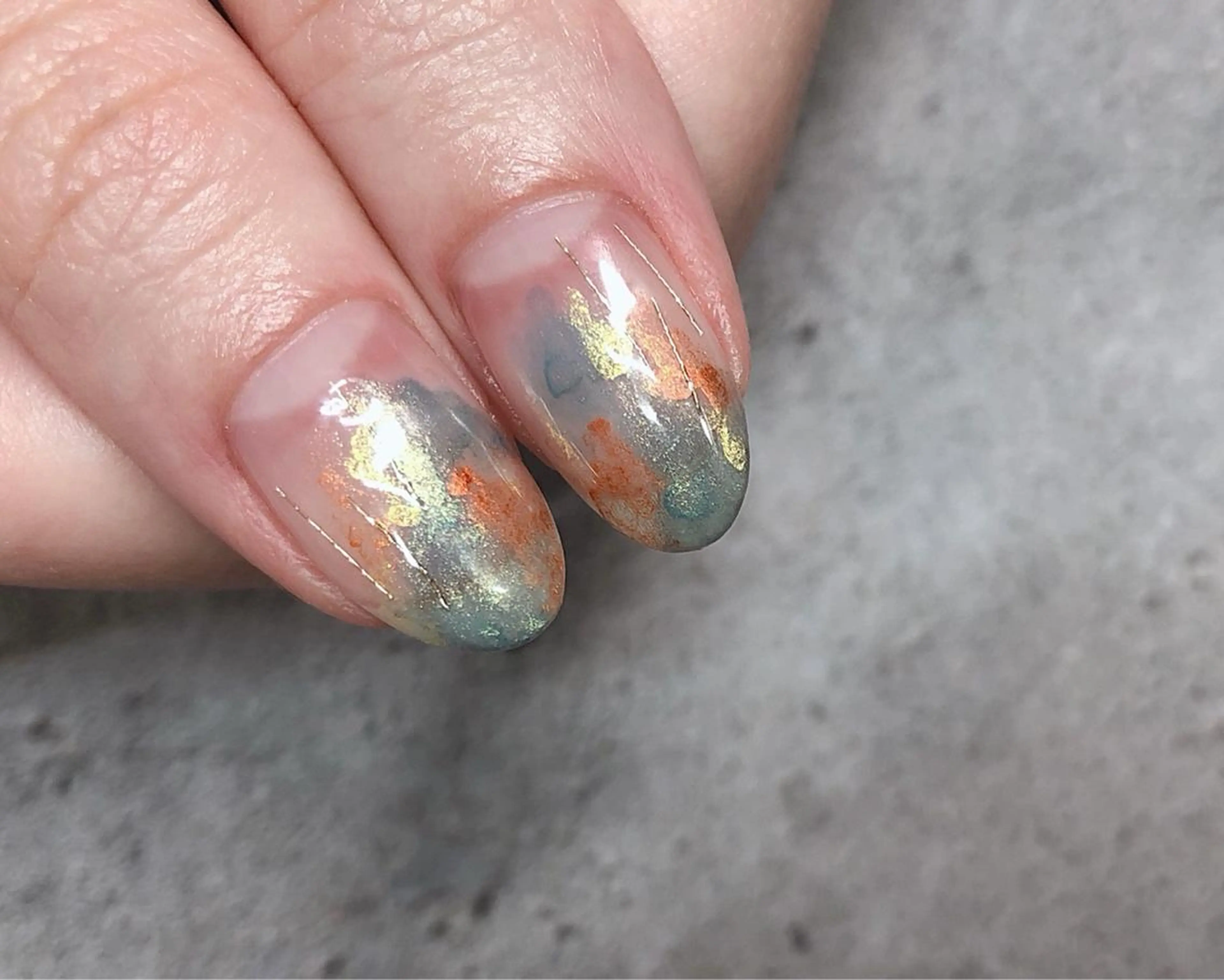 ネイル アートネイル キラキラネイル ハンドネイル saki_ nail heronのネイルデザイン