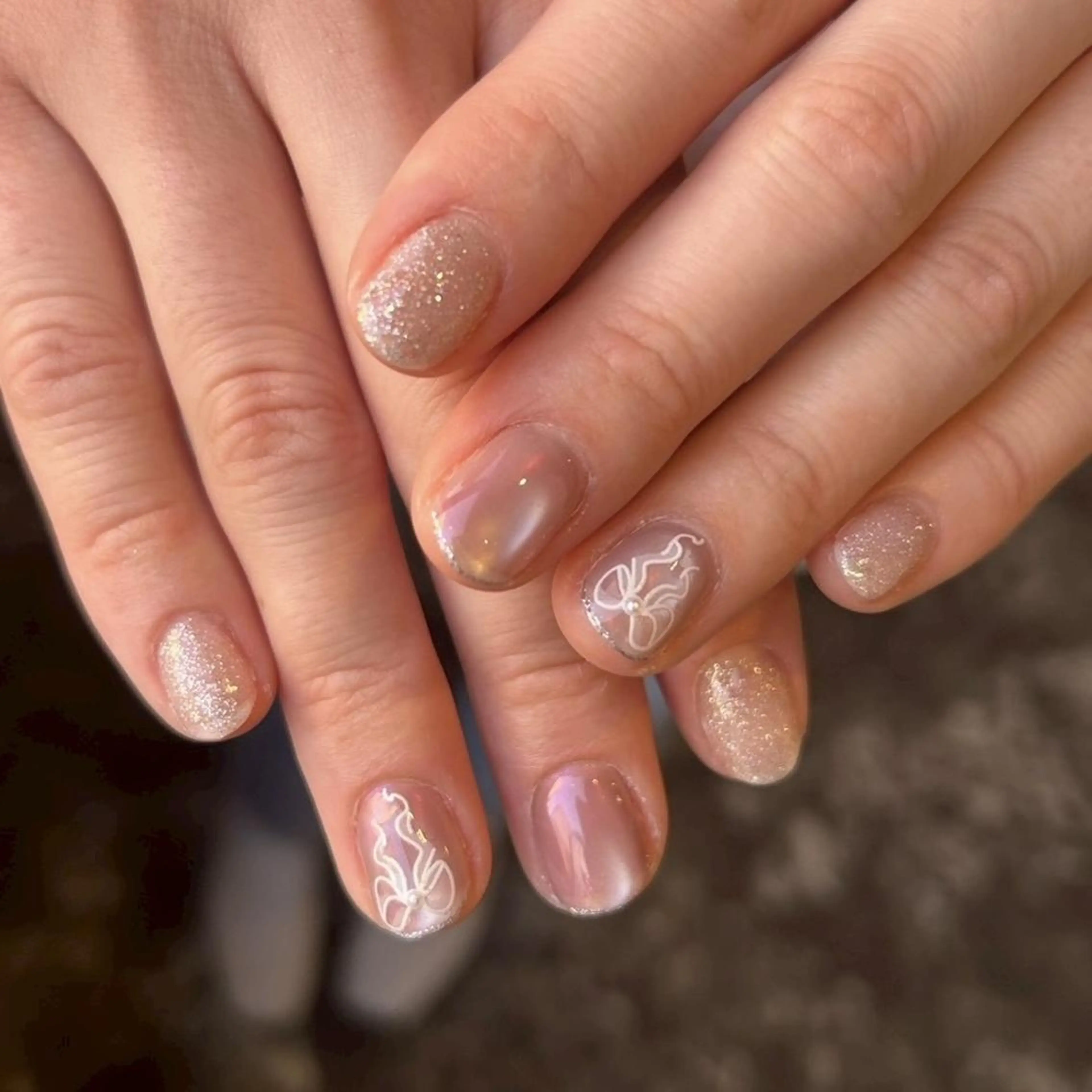 ネイル ハンドネイル 村上 ひかりのネイルデザイン