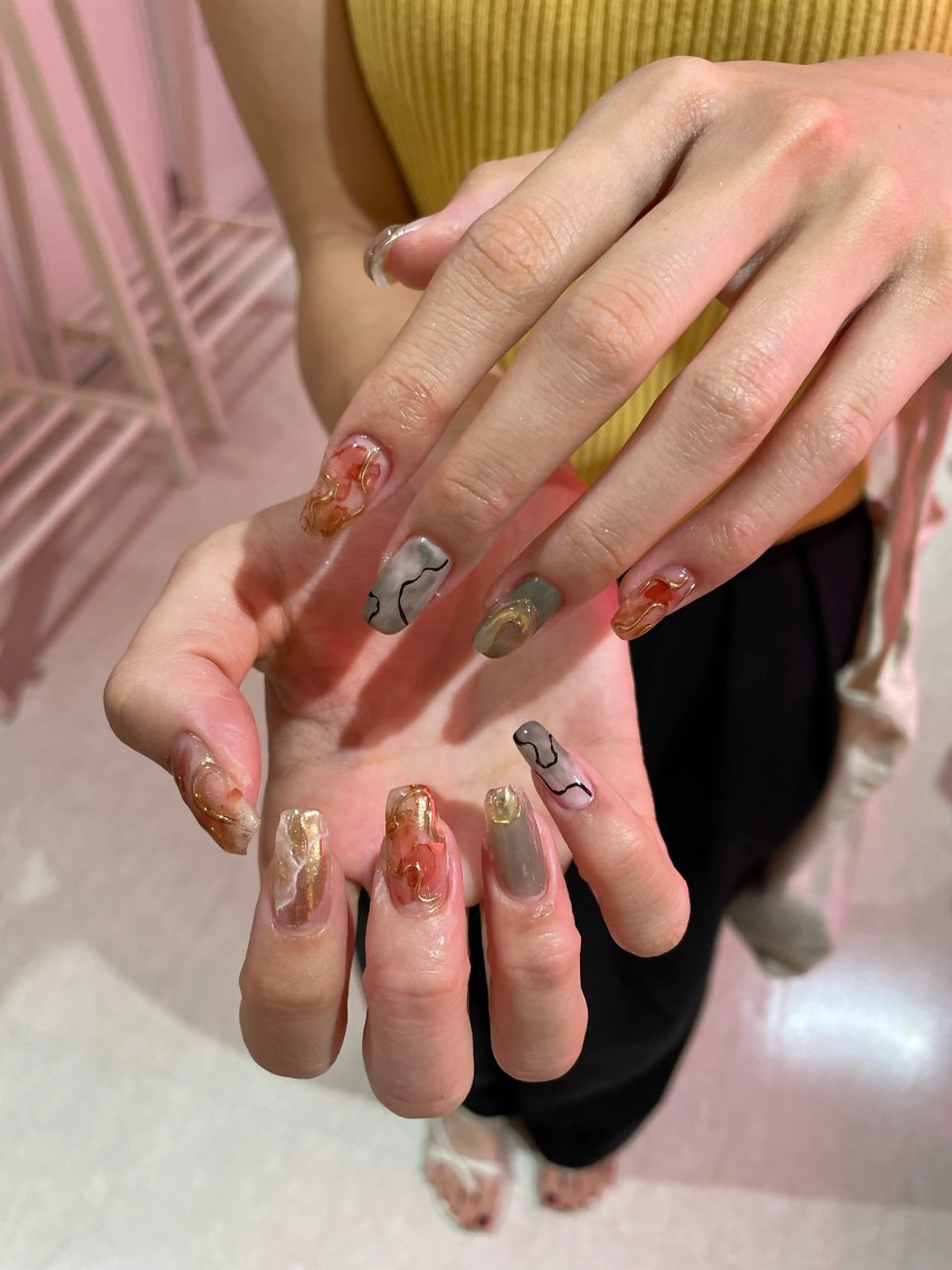 ネイル アートネイル M.wish Yukinaのネイルデザイン