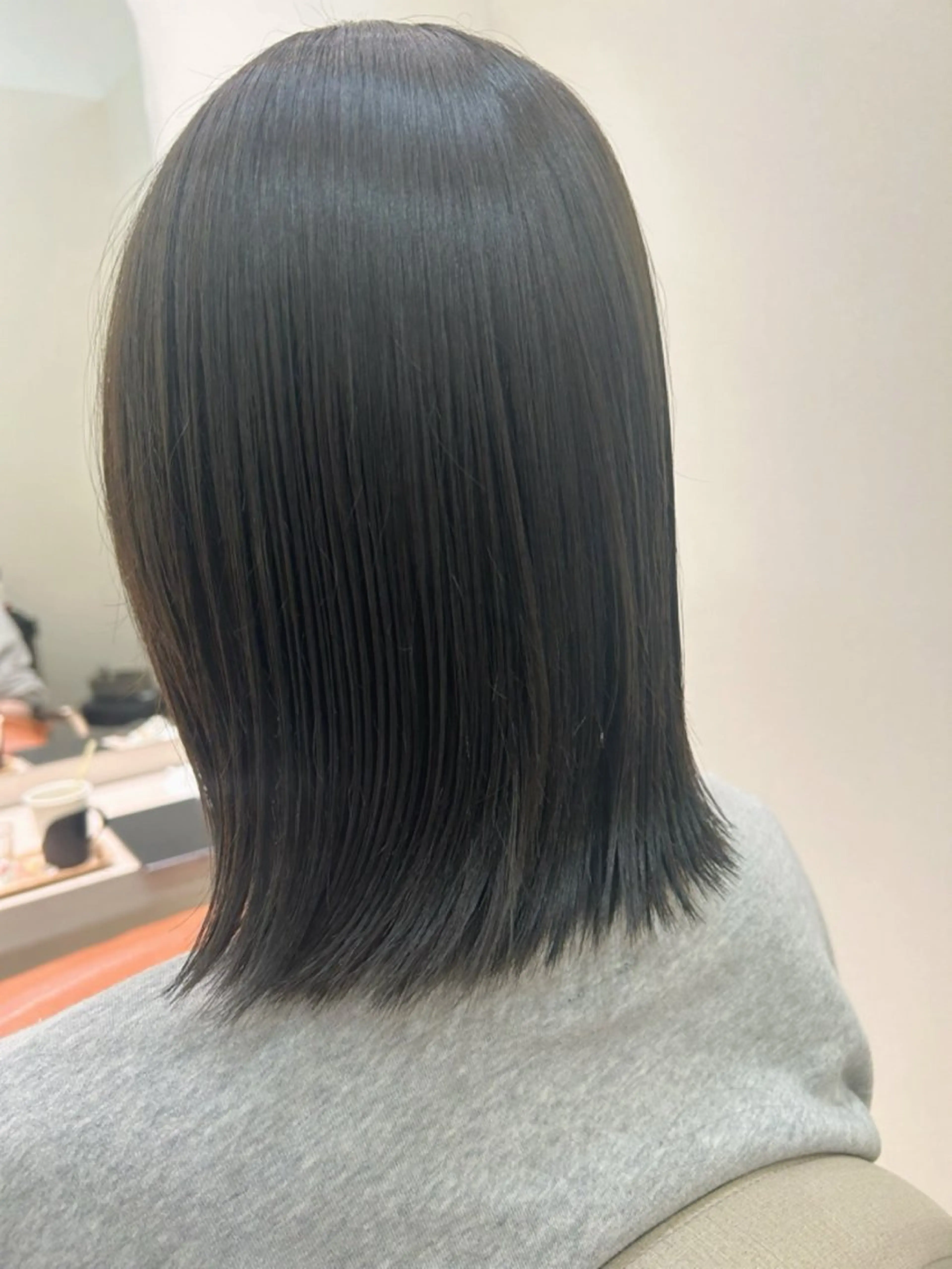 ミディアム カット ヘアカラー トリートメント 天笠麻穂 /tocca船橋南口のヘアスタイル