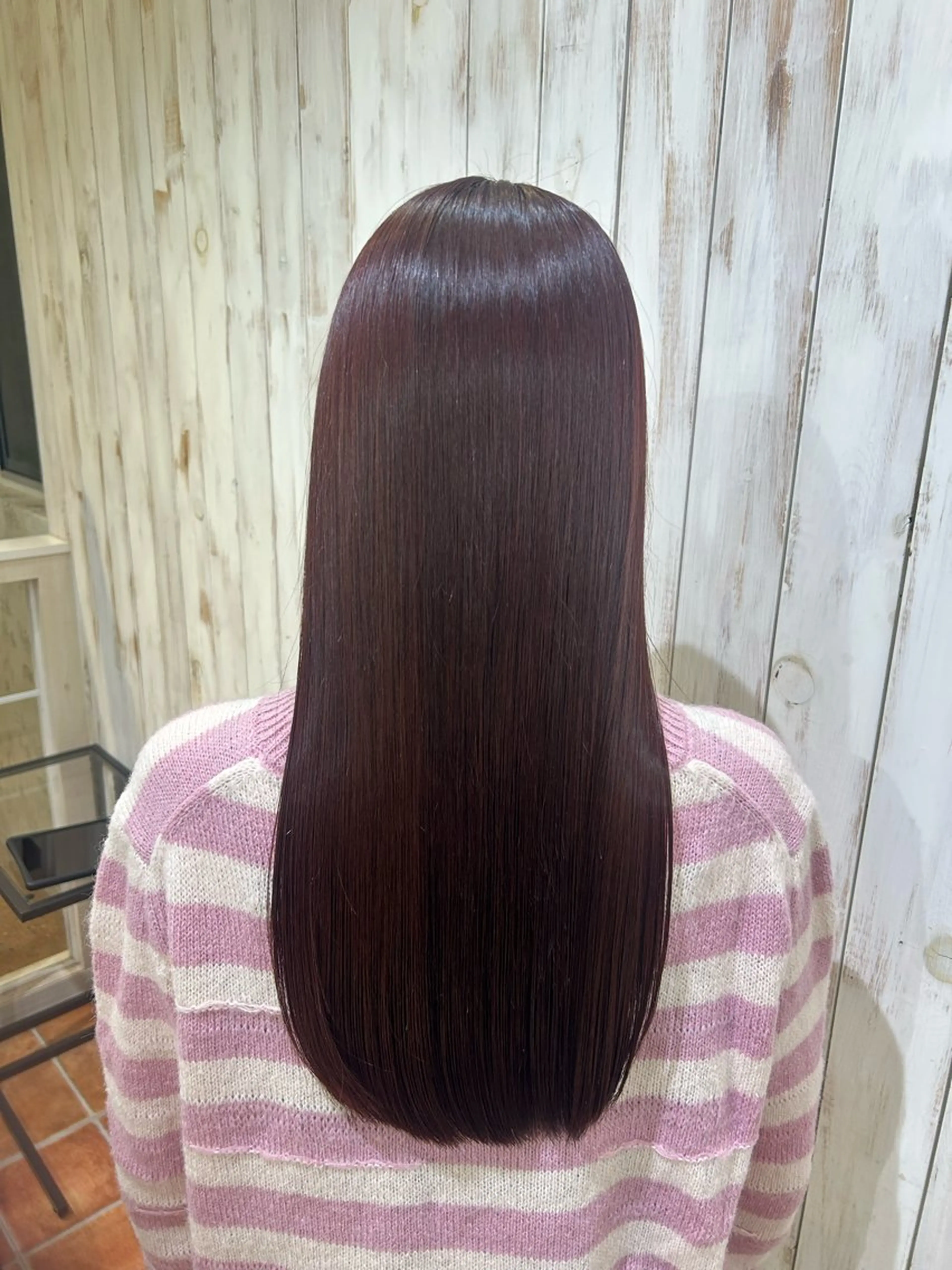 ロング カラー ブラウンカラー ピンクカラー ピンクブラウン hana/💗 moriguchiのヘアスタイル