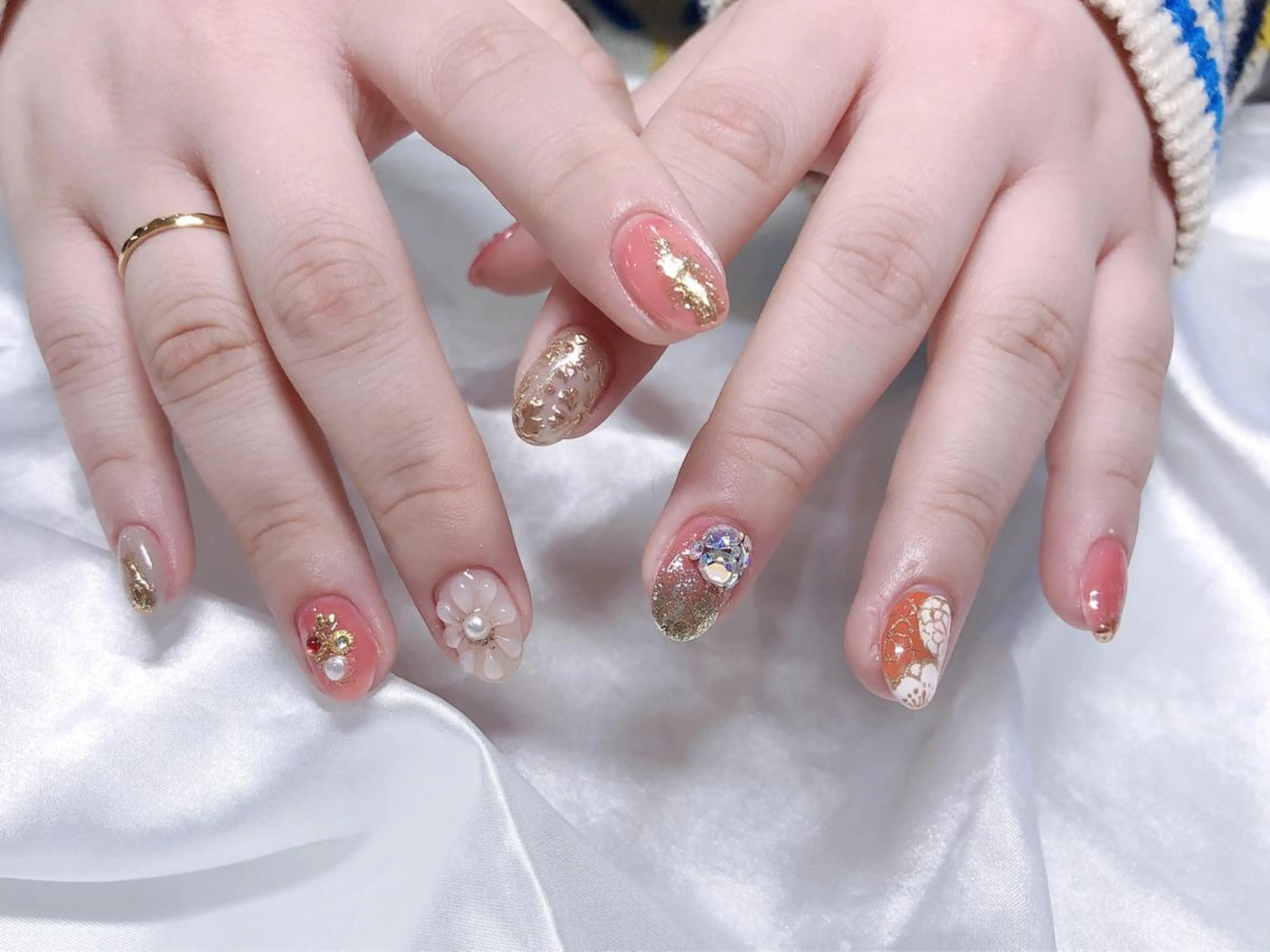 ネイル 成人式 Camellia nail salonのネイルデザイン