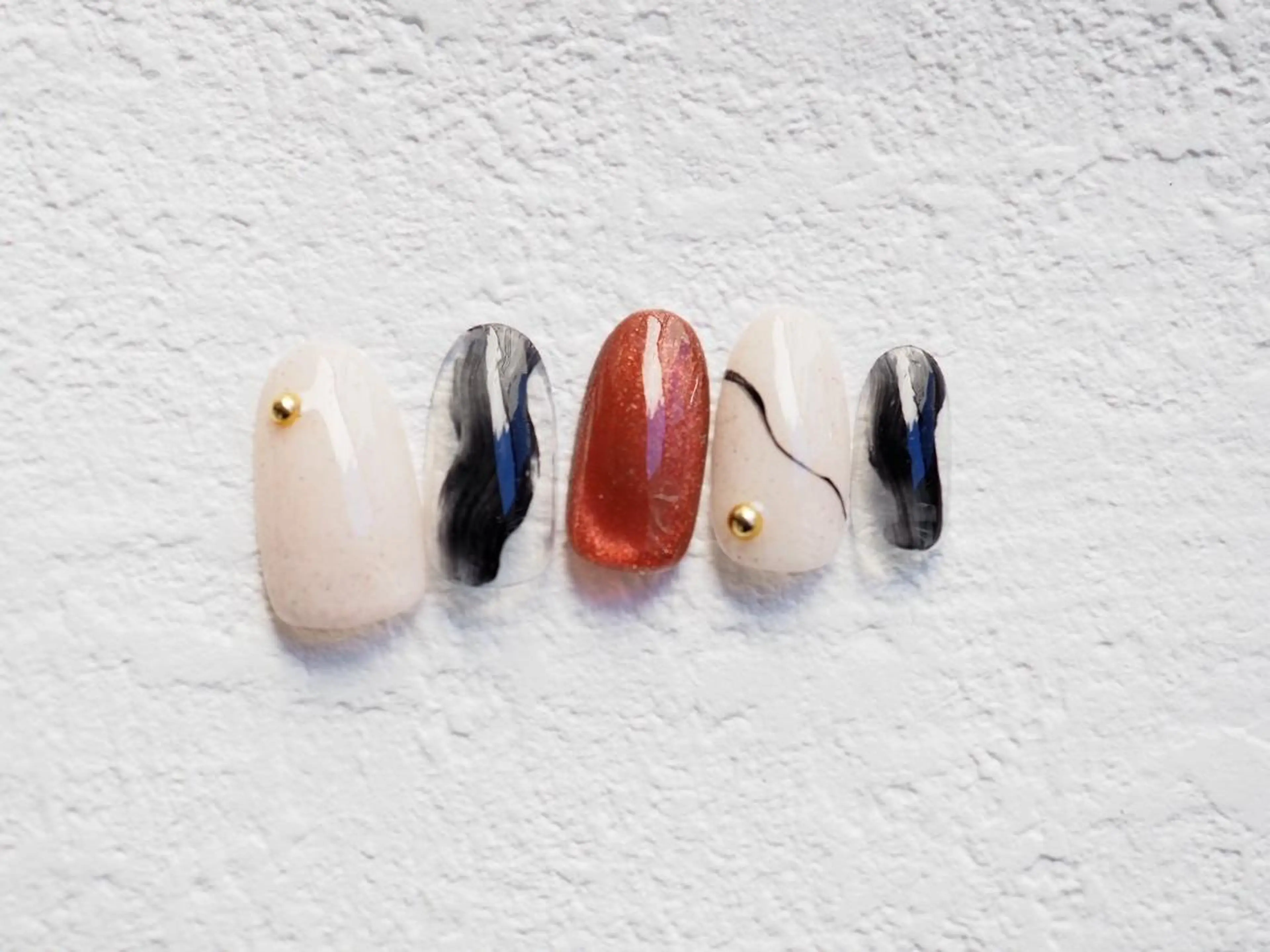 ネイル ハンドネイル トップネイリスト Ribbon立川店のネイルデザイン