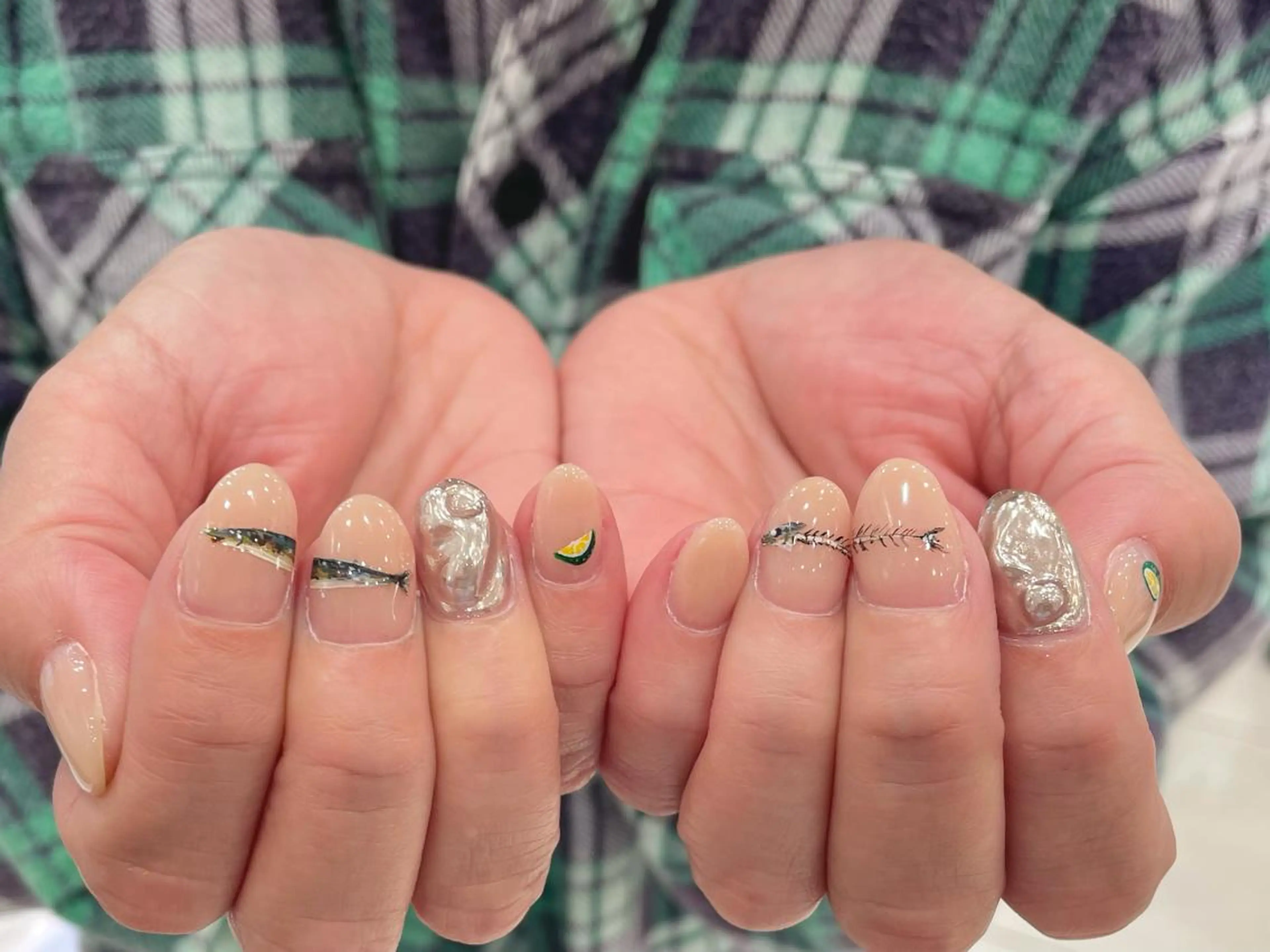 ネイル アートネイル ハンドネイル Ash関内ネイリスト 荒木のネイルデザイン