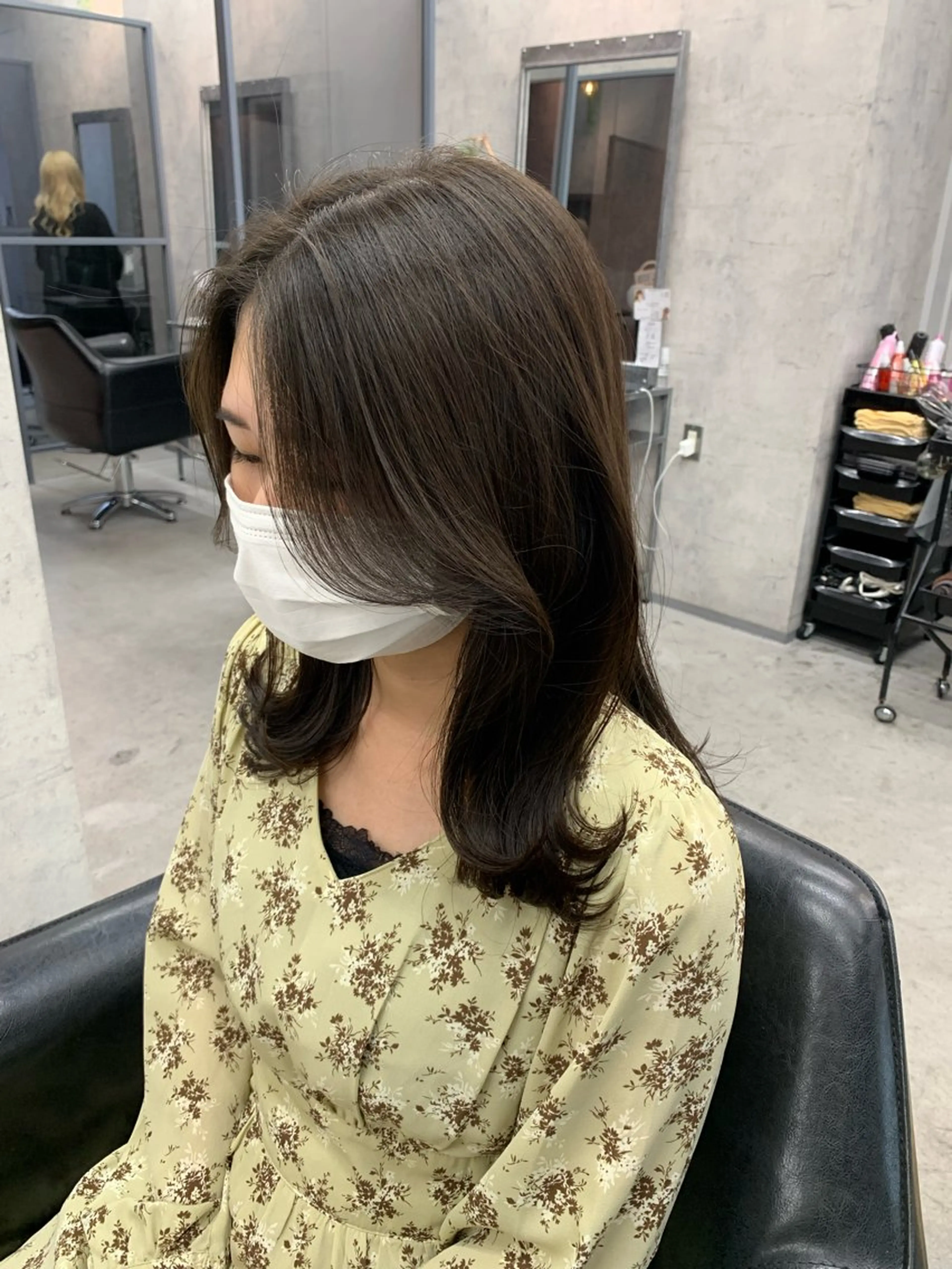 セミロング 銀座/レイヤー 🌷nonoka🌷のヘアスタイル