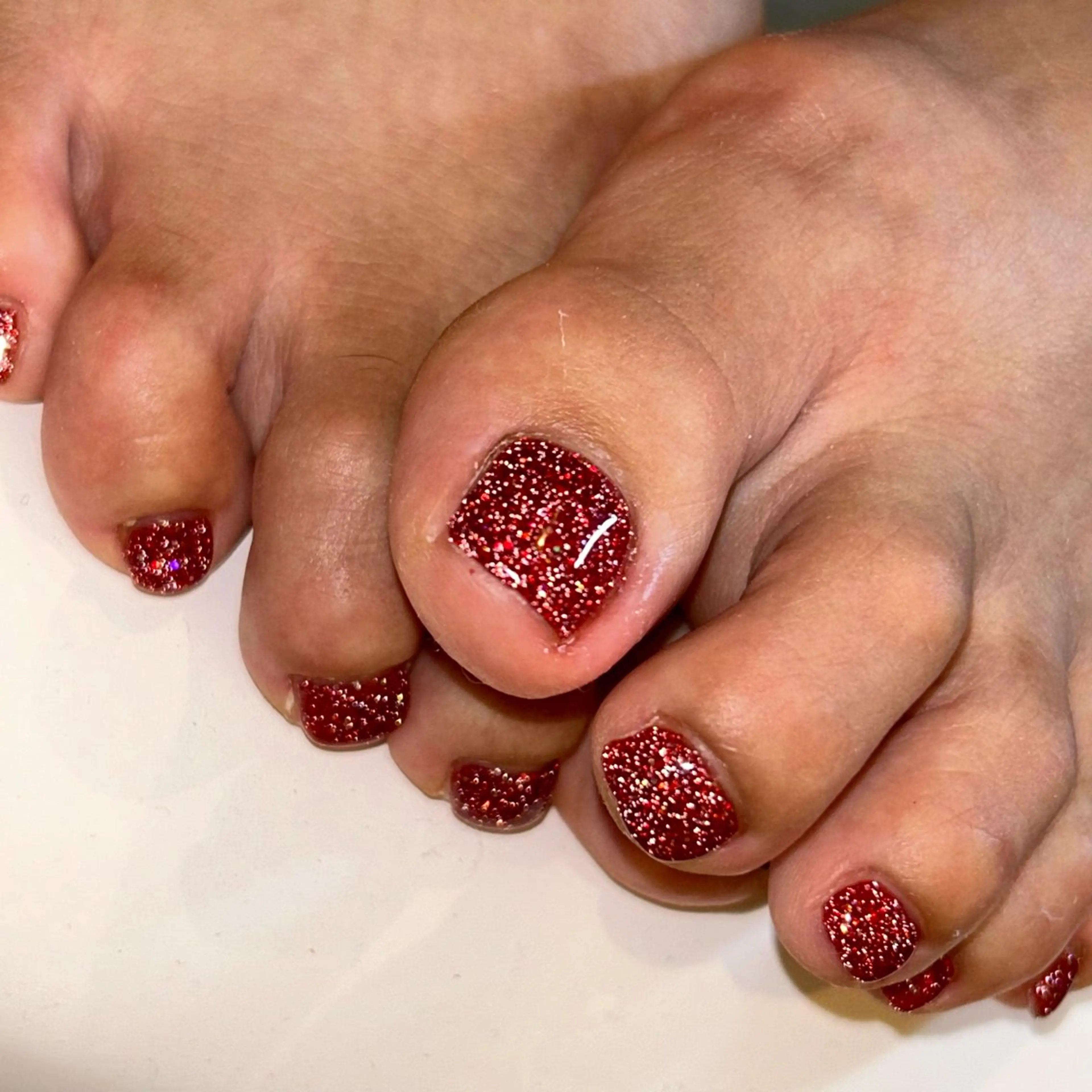 ネイル フラッシュネイル ラメ(グリッター) ワンカラーネイル Amys nail ハナのネイルデザイン