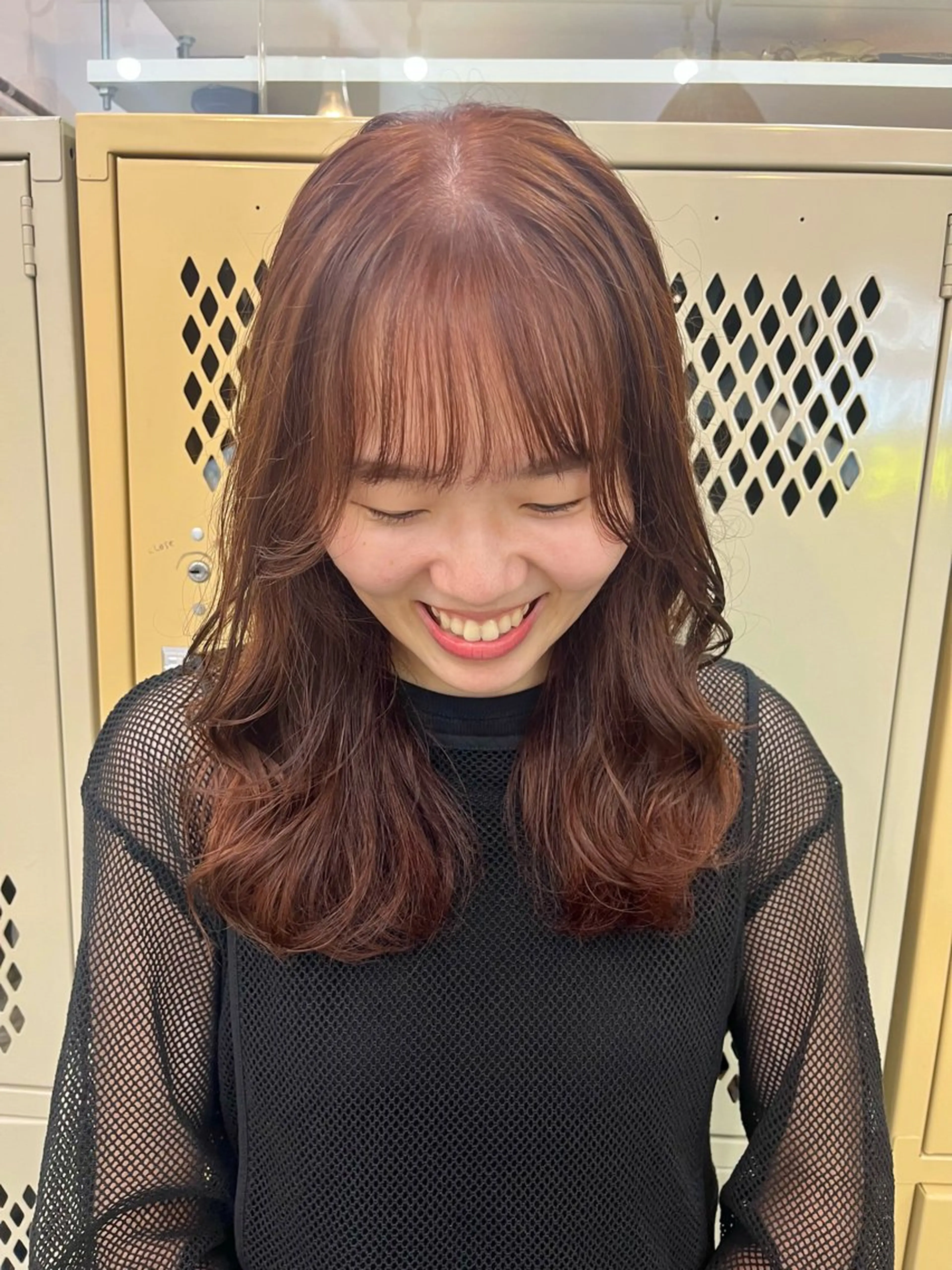 セミロング カラー カット ヘアカラー トリートメント 🌼sunc HINAMI🌼のヘアスタイル