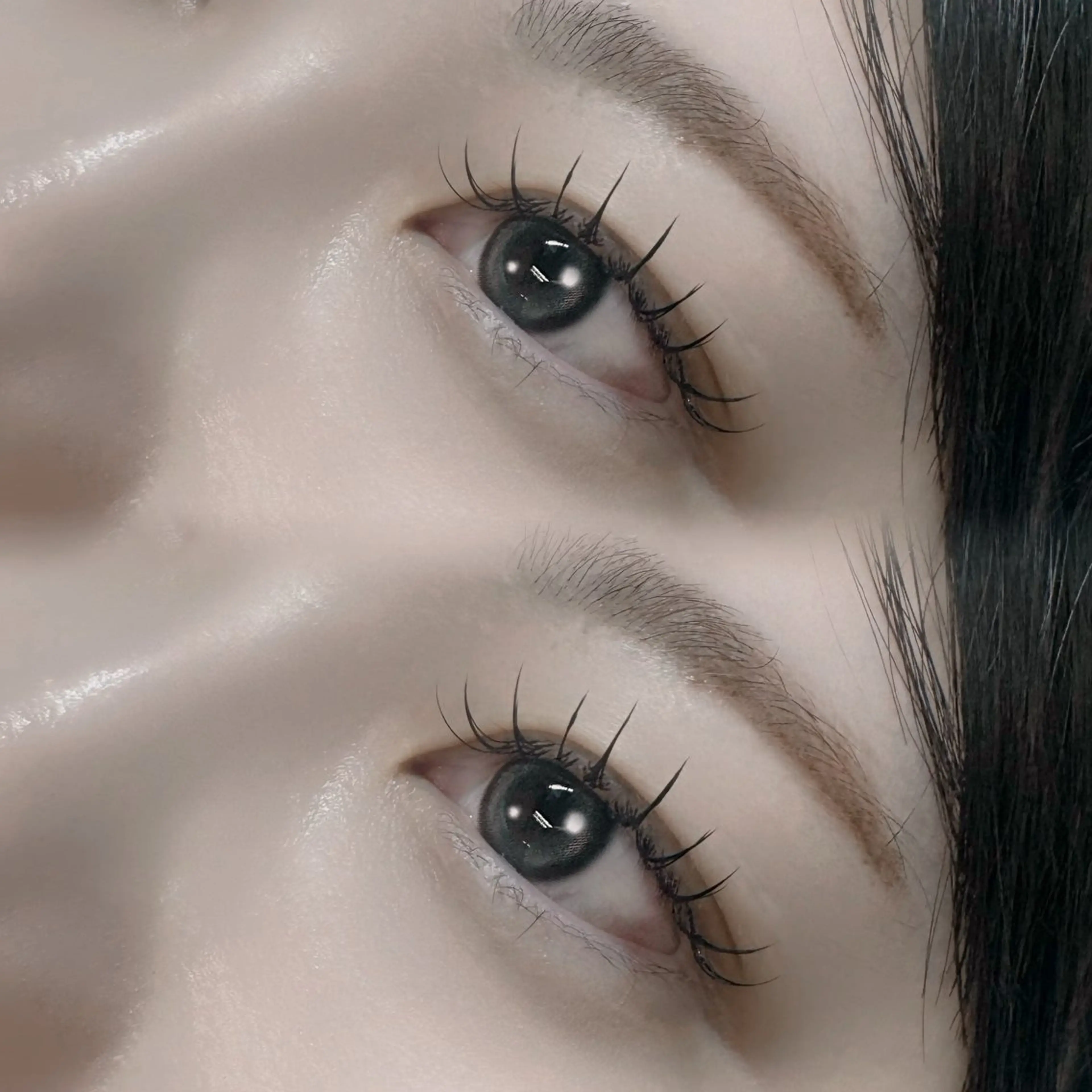 マツエク・マツパ キュート フラットラッシュ マツエク eyelist NAKAMURAの眉毛・アイブロウイメージ