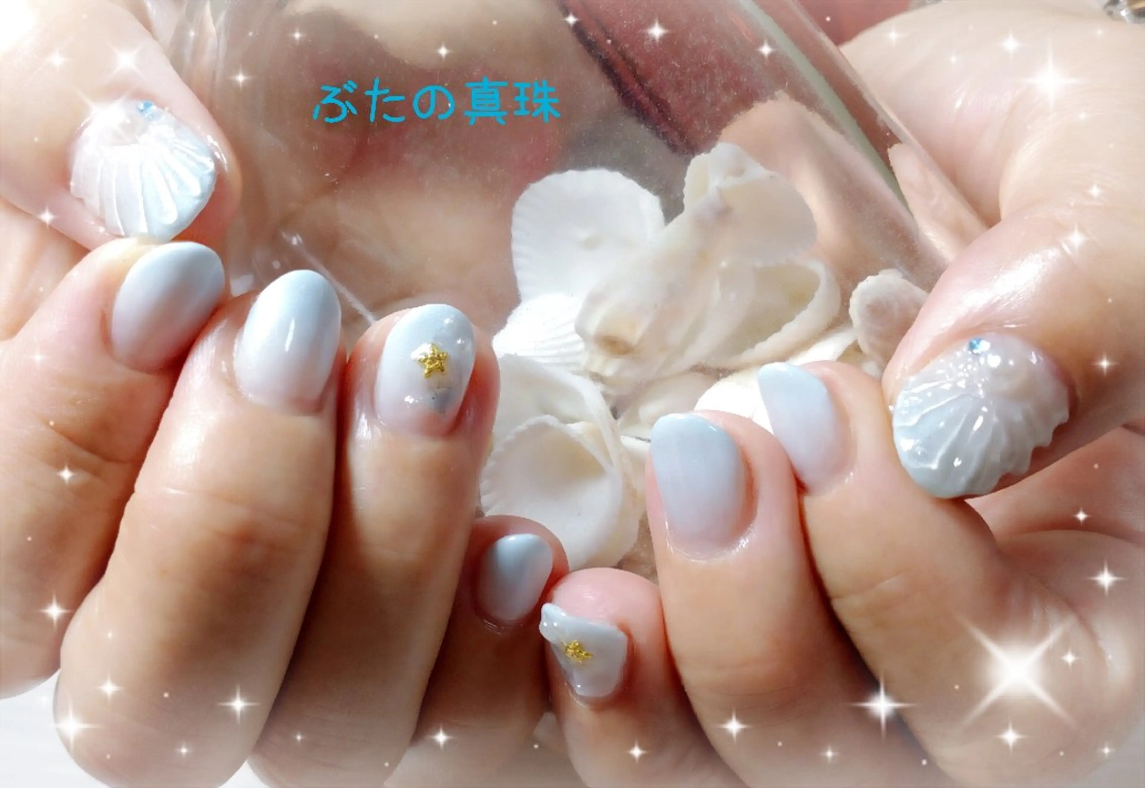 ネイル ハンドネイル 林 珠里のネイルデザイン