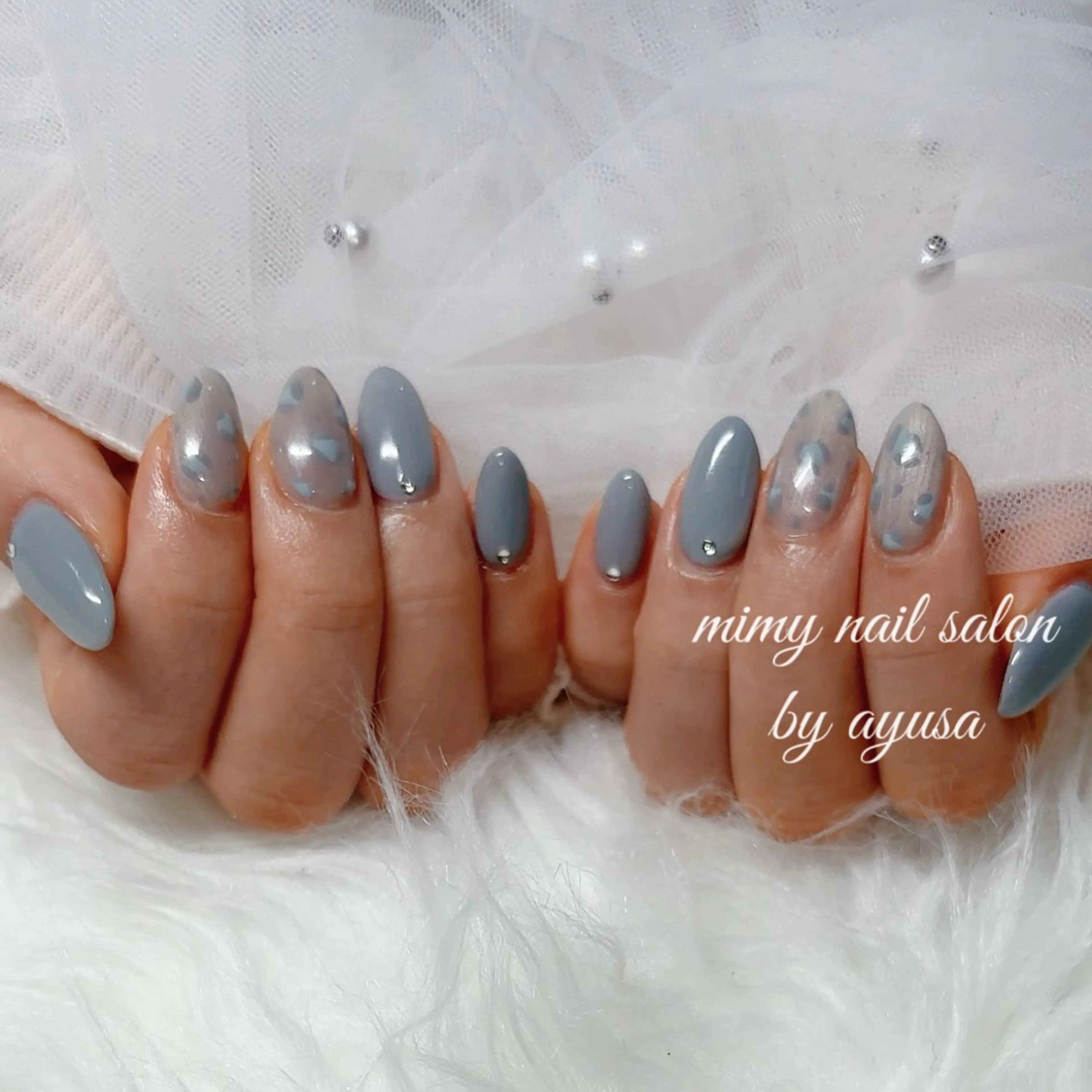 ネイル シンプルネイル ハンドネイル mimy ayusaのネイルデザイン