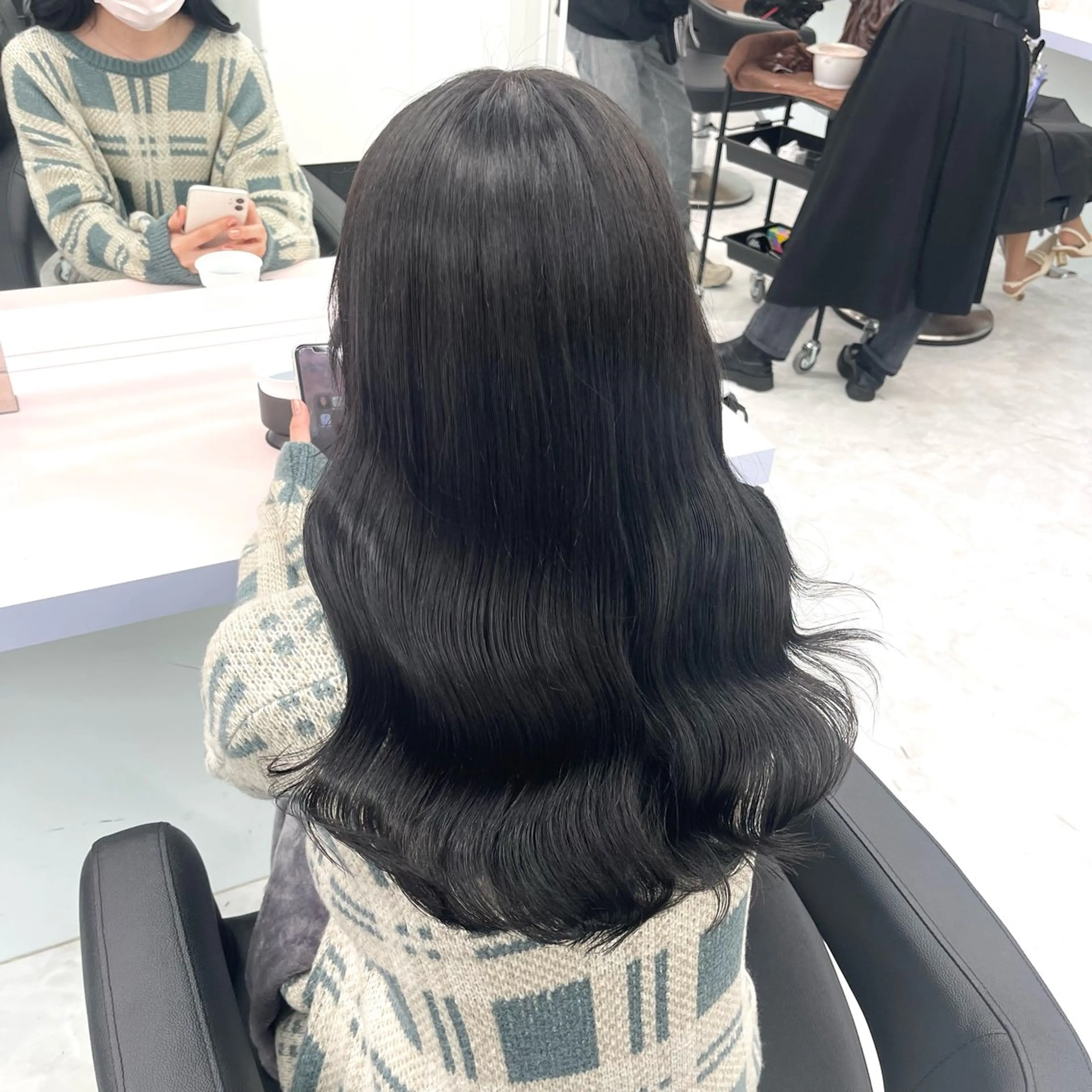 ロング カラー ヘアアレンジ メンズ カット ヘアカラー トリートメント ヘッドスパ ヘアセット 🌈トレンドヘア 🌈WATARU🌈のヘアスタイル