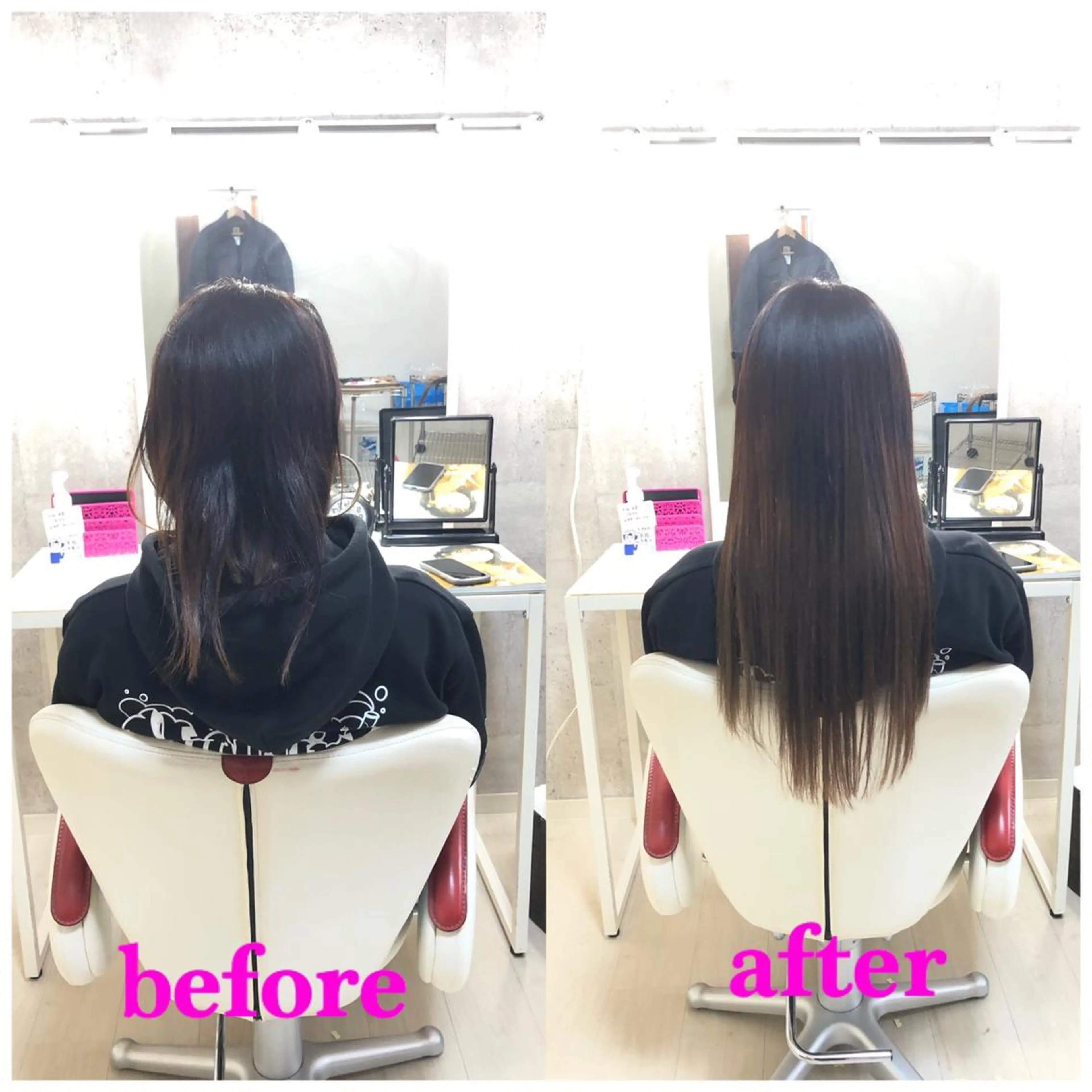 ロング エクステ 🌸ドレスアップ 心斎橋店🌸のヘアスタイル