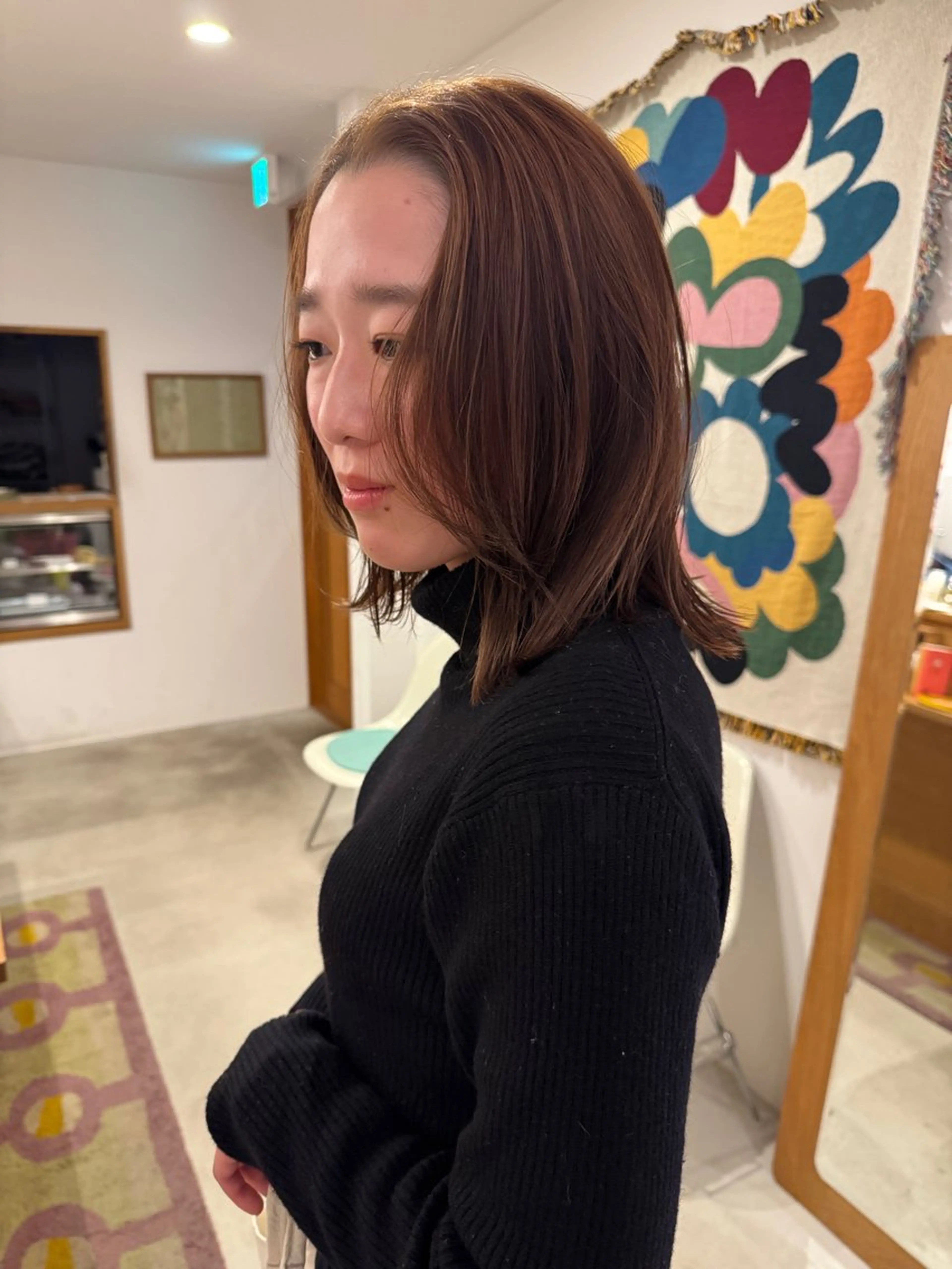 ミディアム カラー 中嶋勇太/ショート/ ボブ/三重県松阪市のヘアスタイル