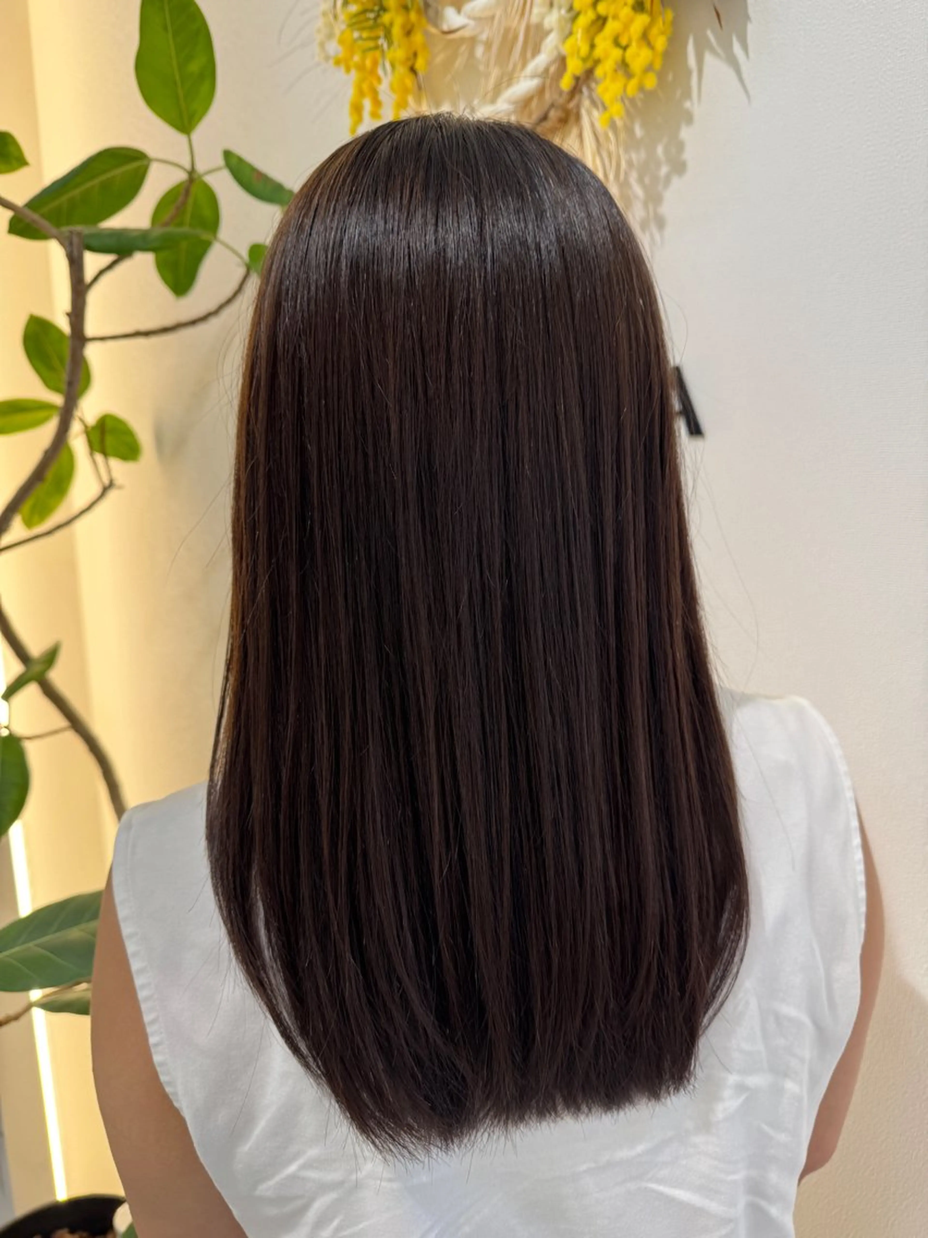 ロング カラー 平田 愛奈のヘアスタイル