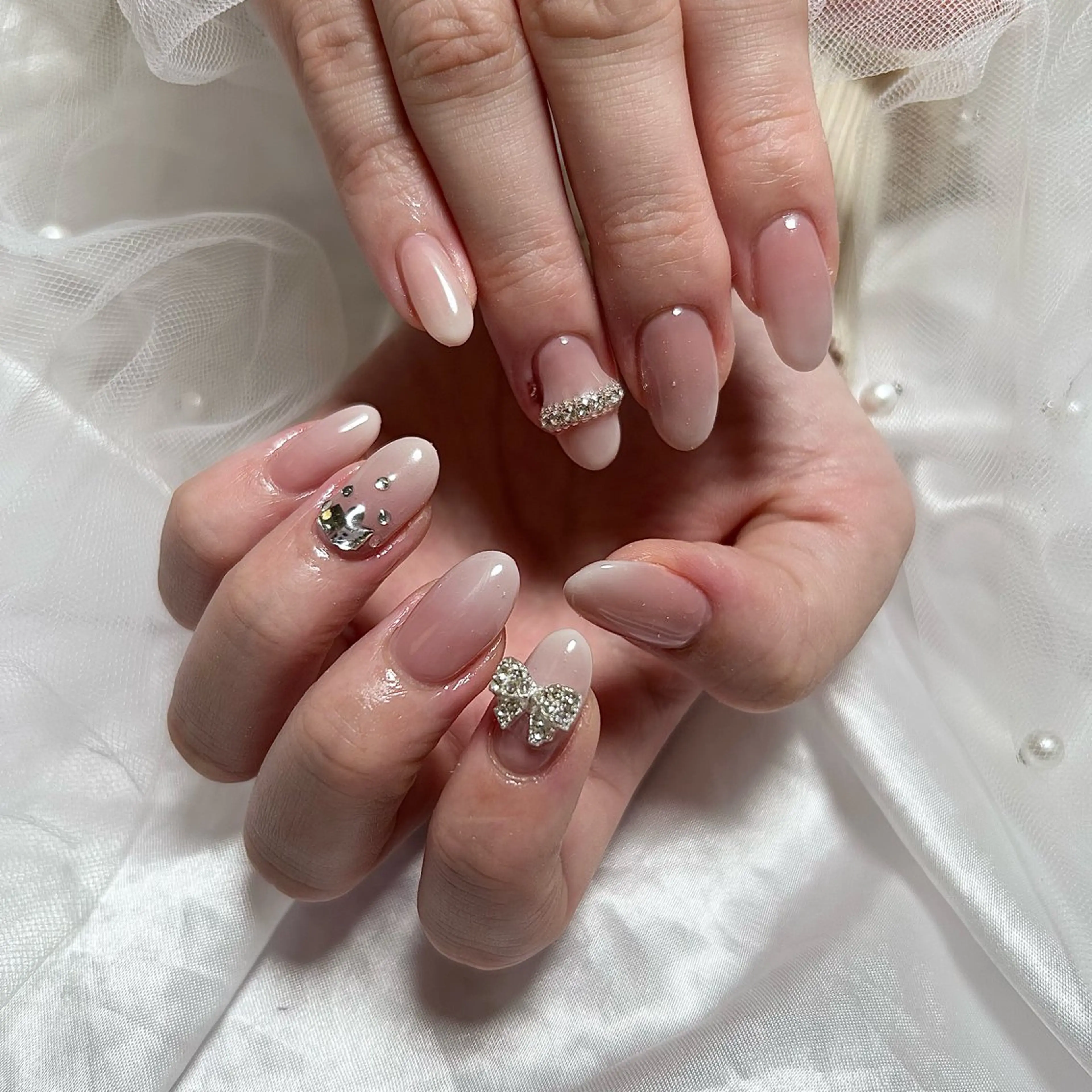 【オフあり】🎀10本長さ出し＋90分アート✨ジェリップチップorスカルプ(180min)の写真