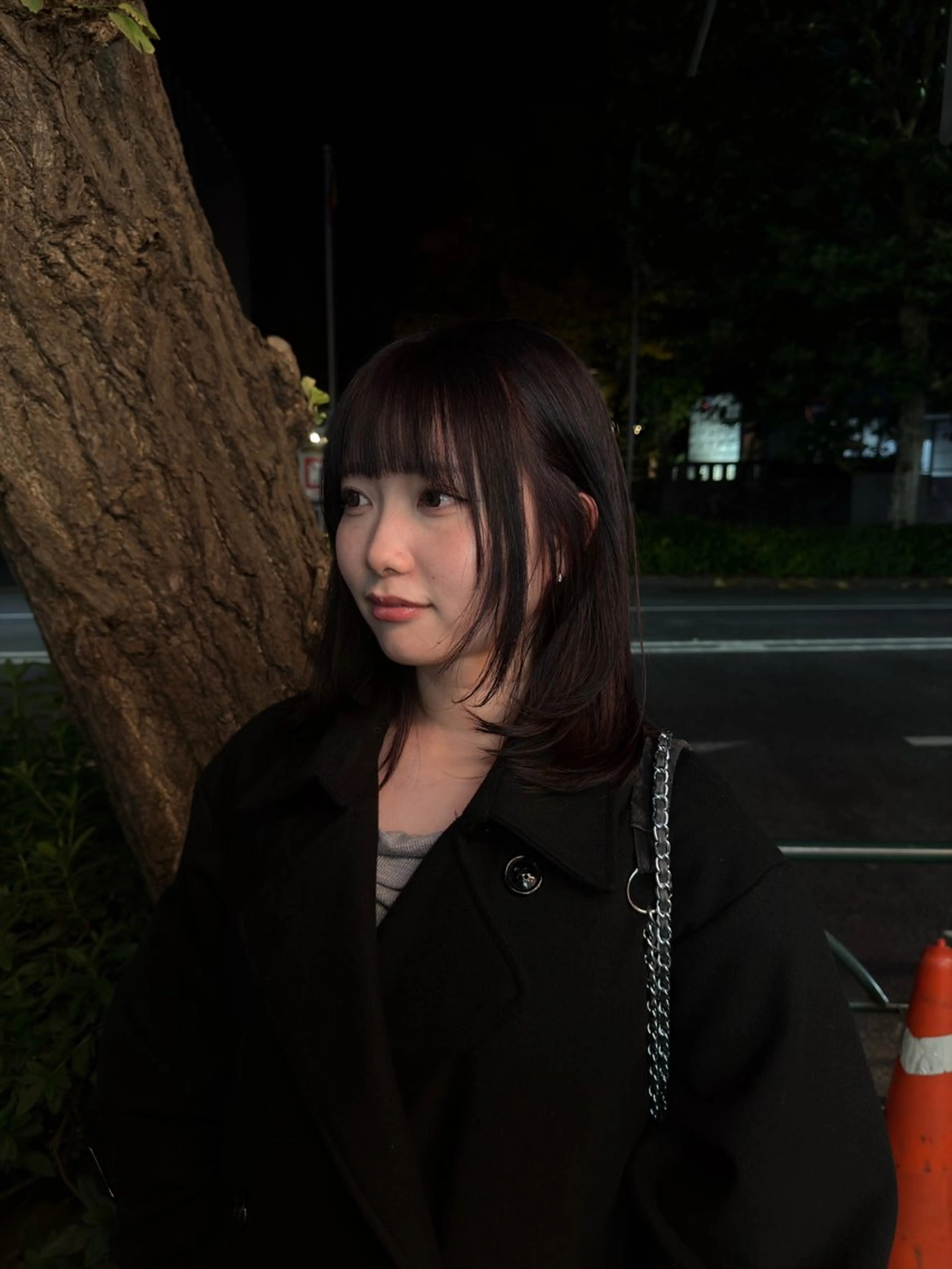 ミディアム カラー ラベンダーカラー レイヤーカット カット ヘアカラー rin🩰ハイトーン /レディースパーマのヘアスタイル