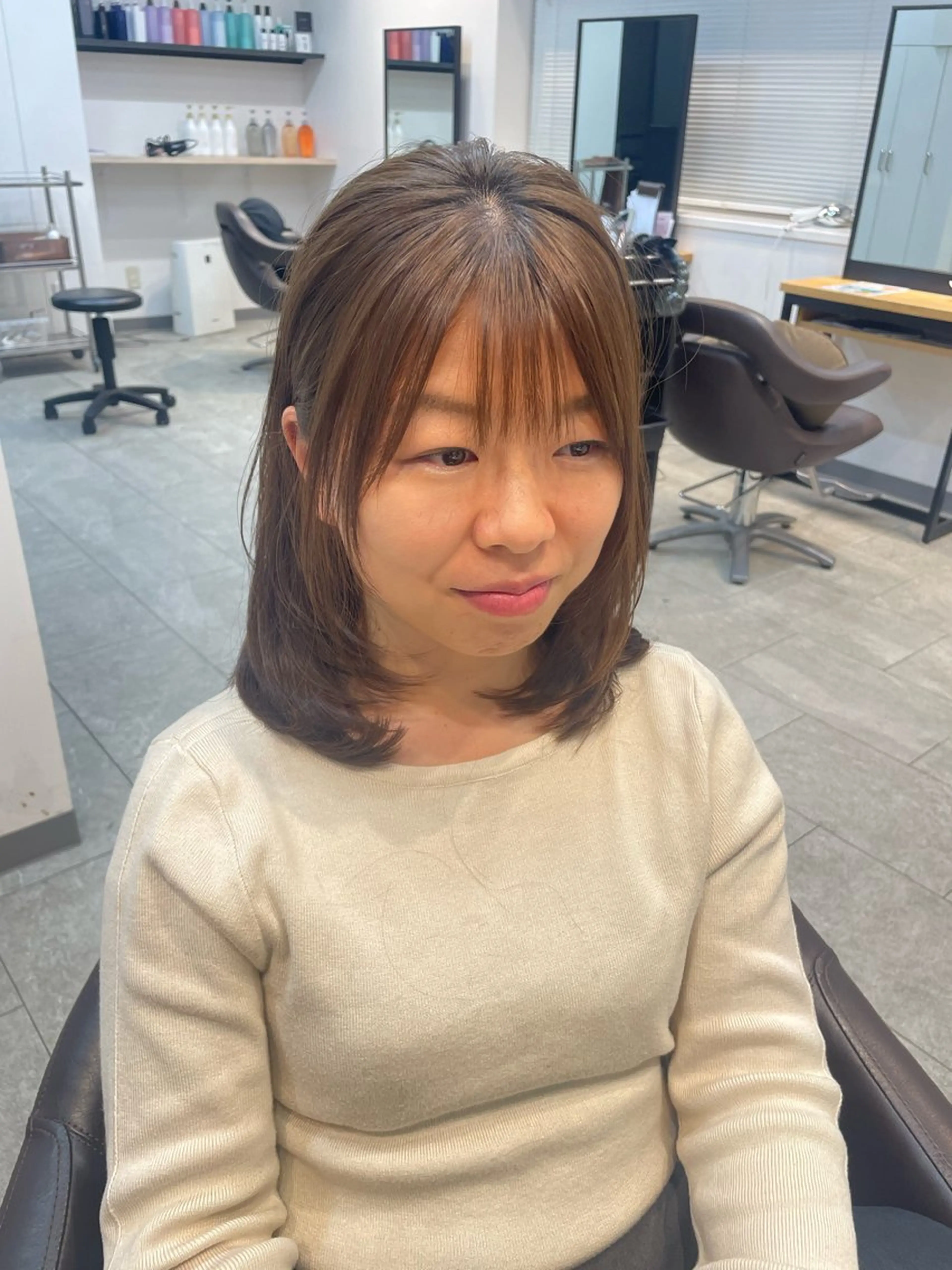 ミディアム ミディアム/ボブ 六本木/佐藤ゆり🎀のヘアスタイル