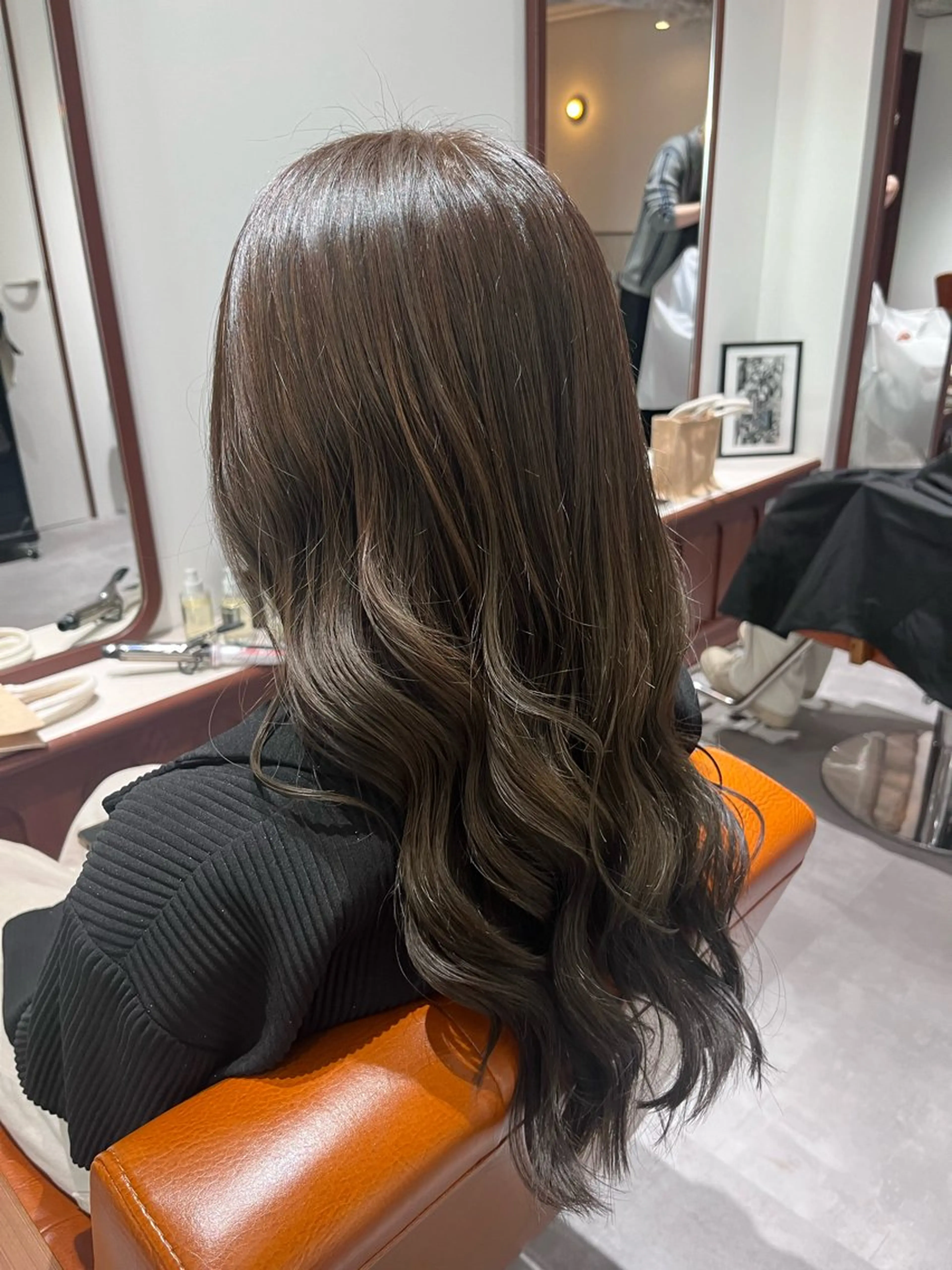 ミディアム カラー カット ヘアカラー 💠urara opus💠🩵のヘアスタイル