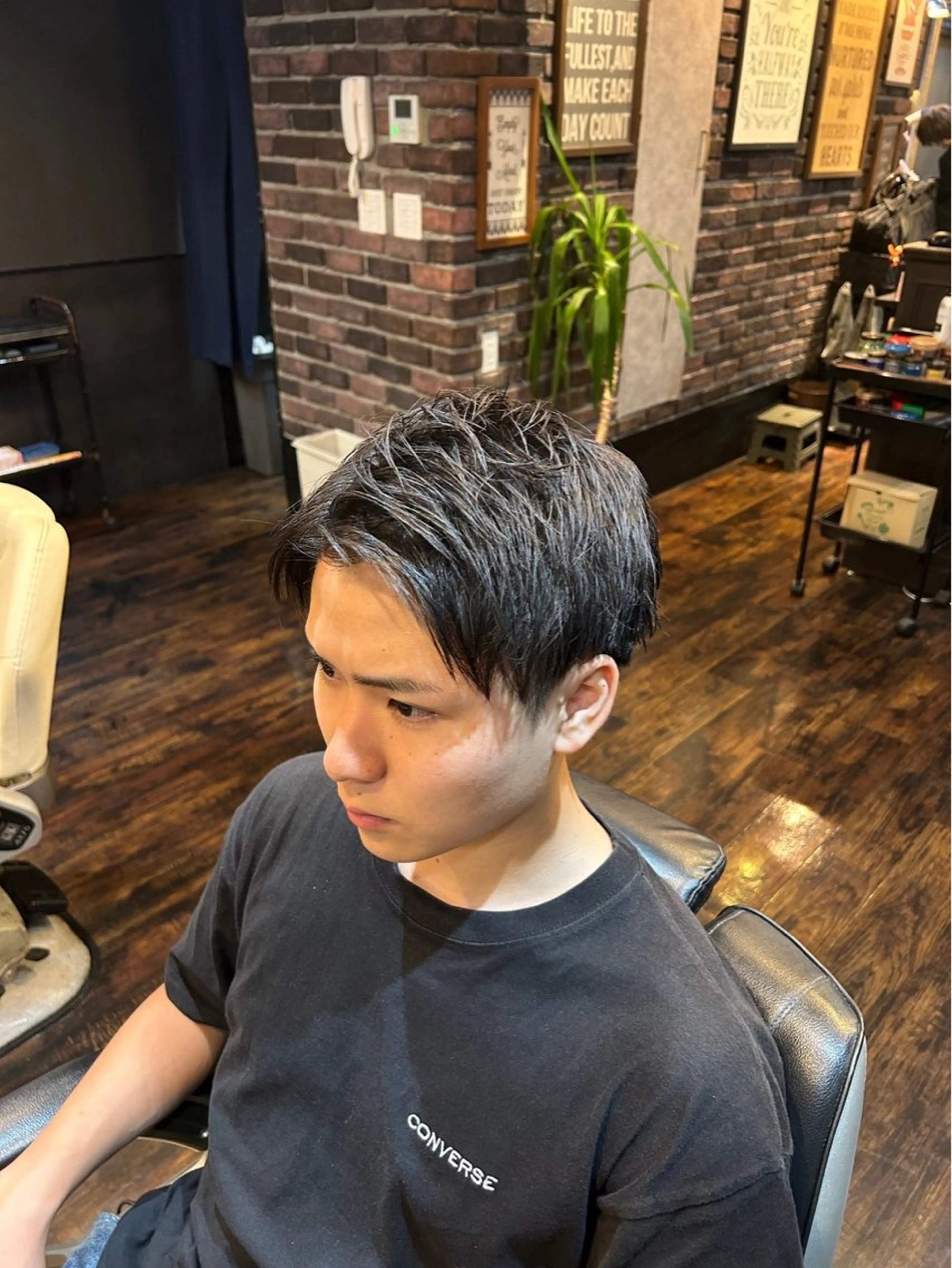 ショート メンズ Smile hair浦和本店所属・🌟夜から通える🌟 メンズ専門店長RENのヘアスタイル