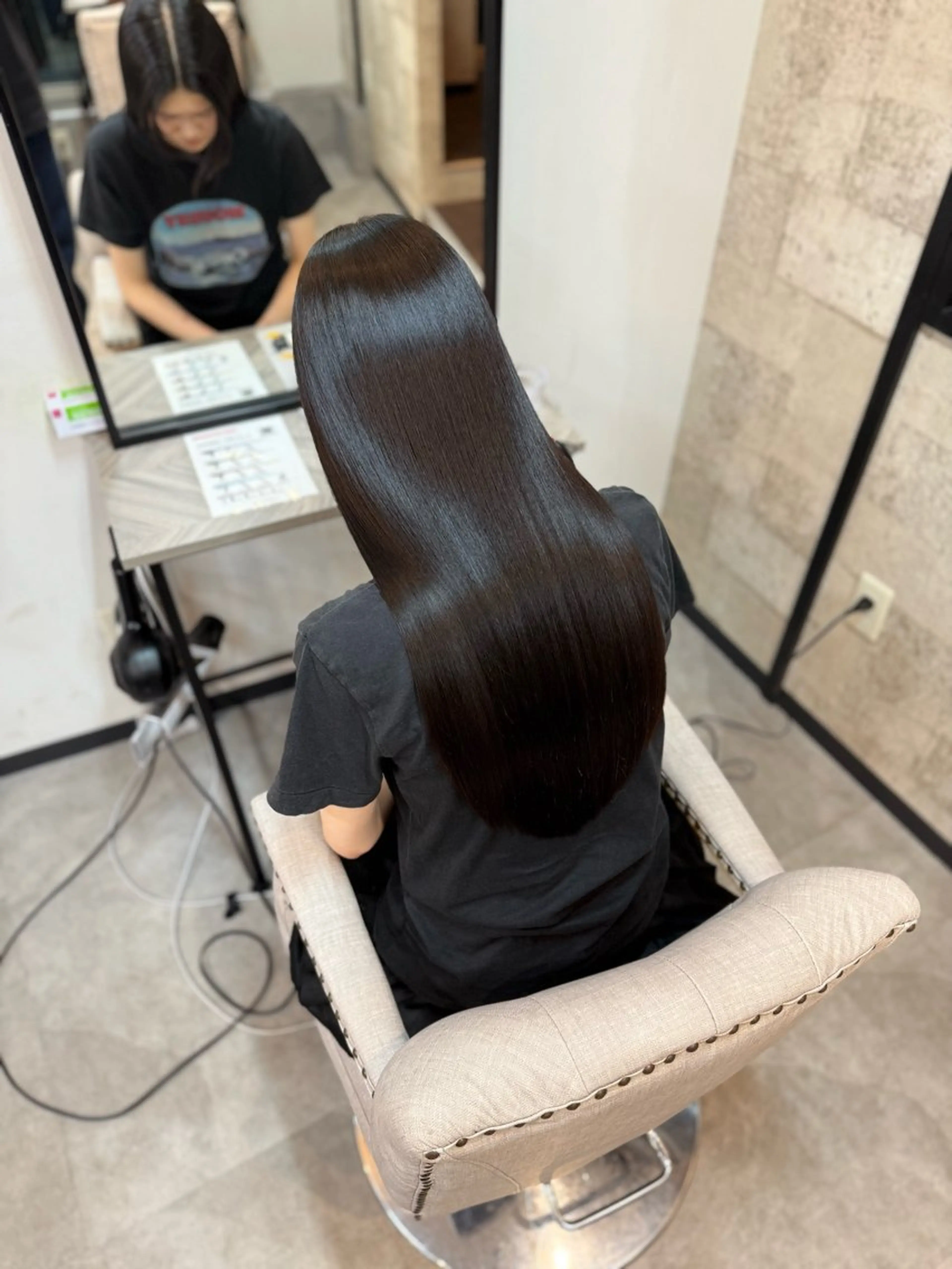 ロング トリートメント ヘッドスパ 髪質改善/縮毛矯正 アンナ🍊のヘアスタイル