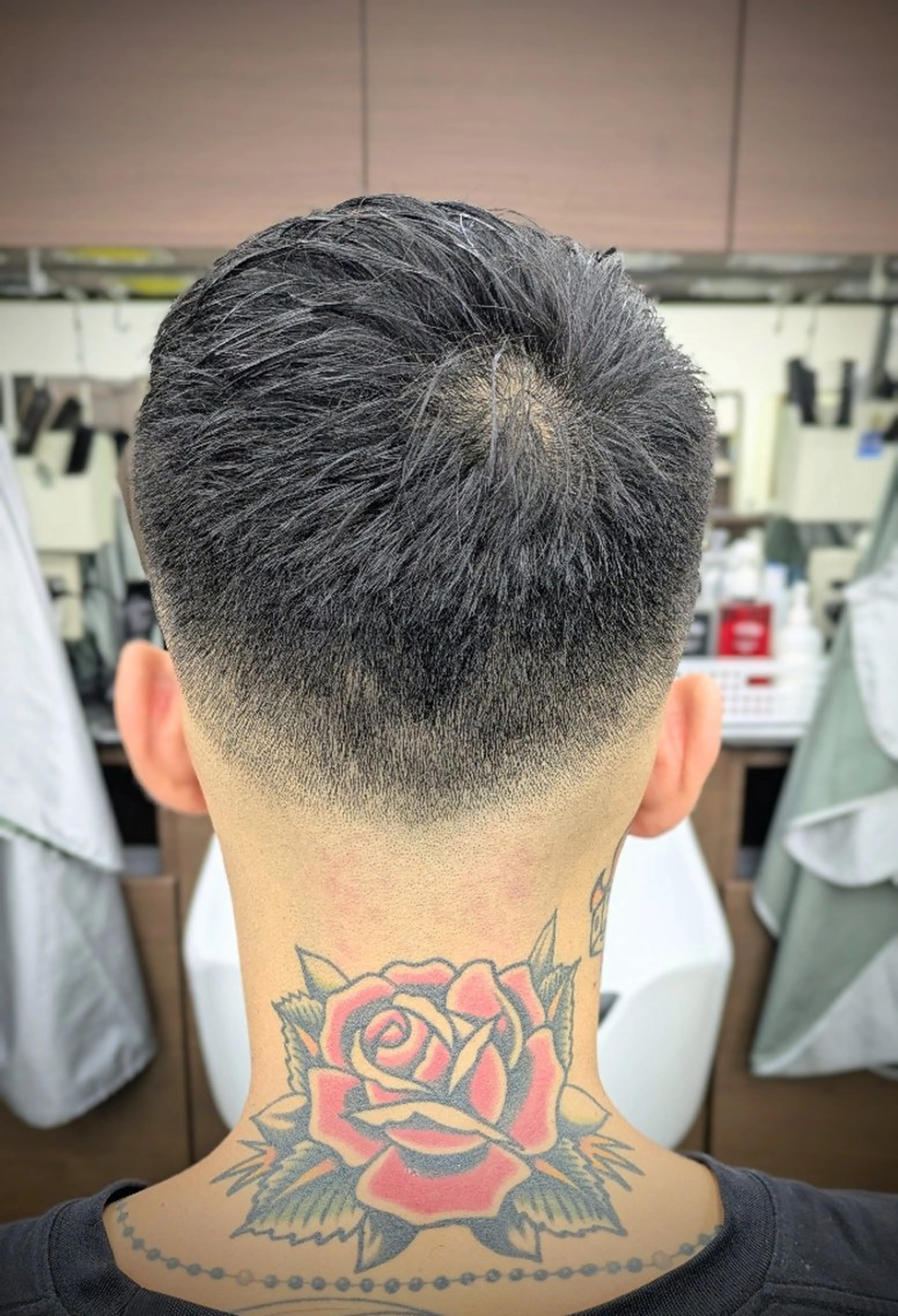 ショート パーマ 理容プラージュ燕三条 福井のヘアスタイル